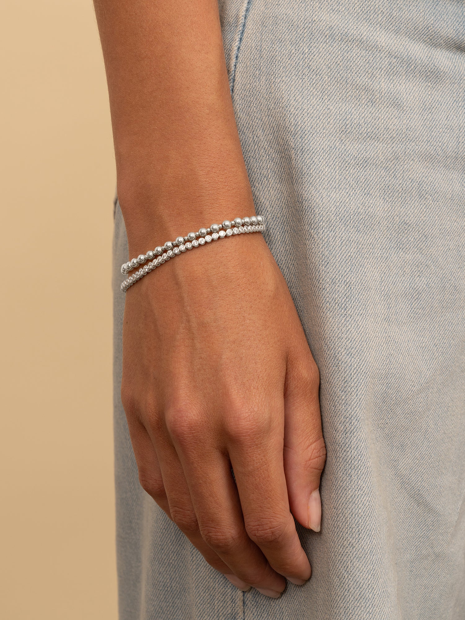 Bold Mix Armband 4mm + 2mm - Image 5