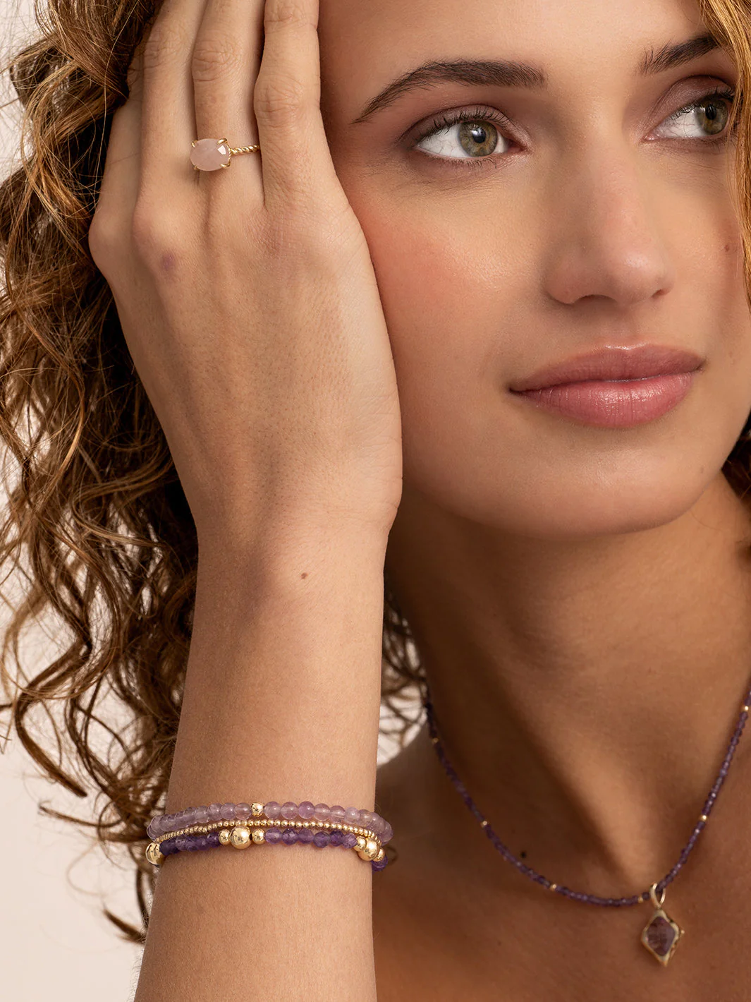 Bold Mix Armband Amethyst - Image 2