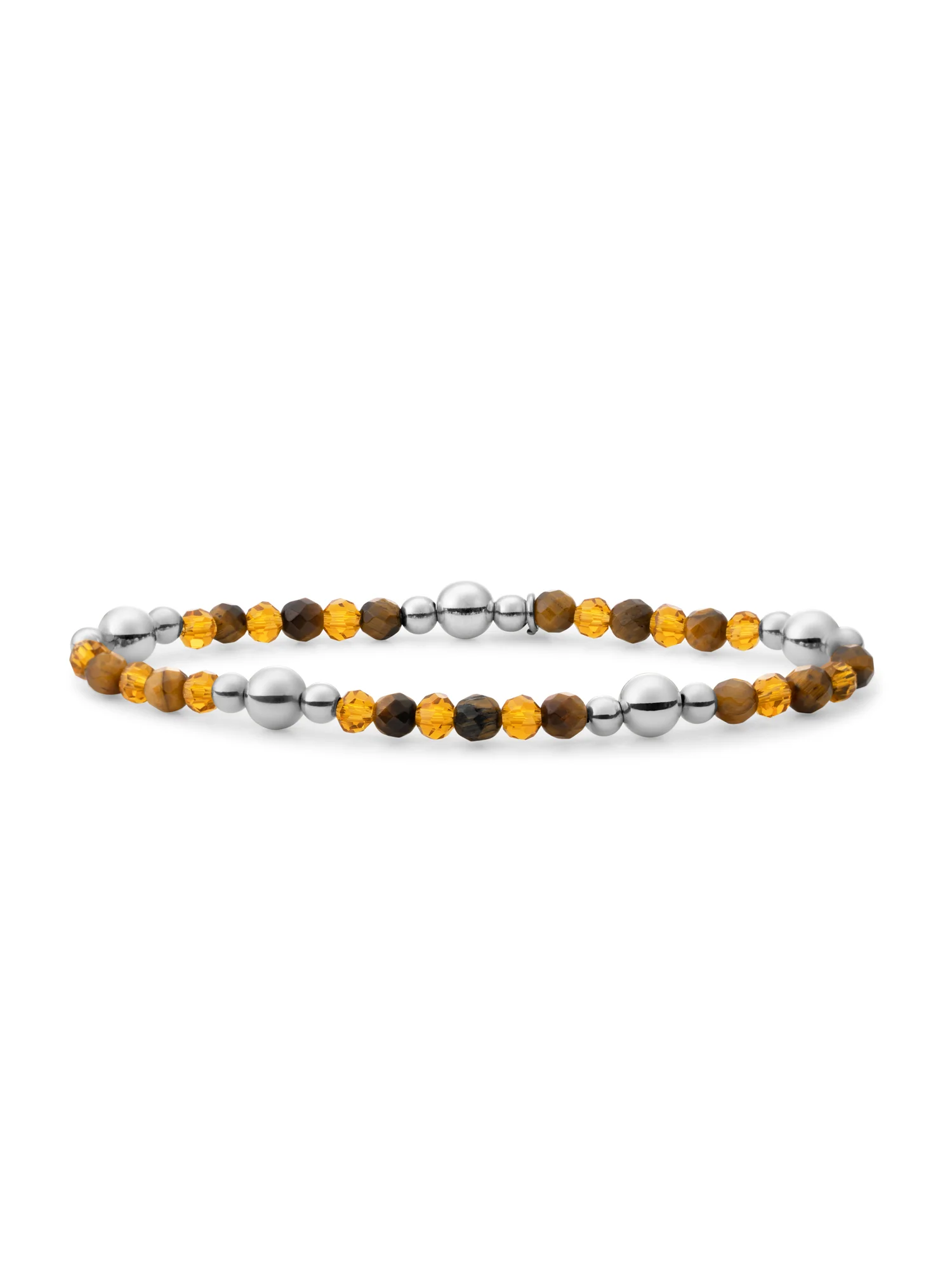 Bold Mix Armband Citrine Quartz | Tiger Eye - Image 2