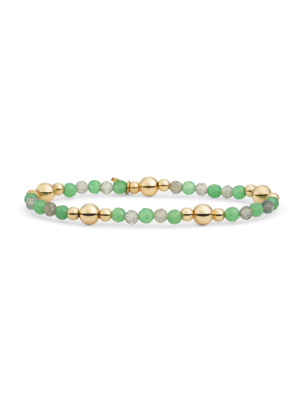 Bold Mix Armband Green Aventurine | Labradorite