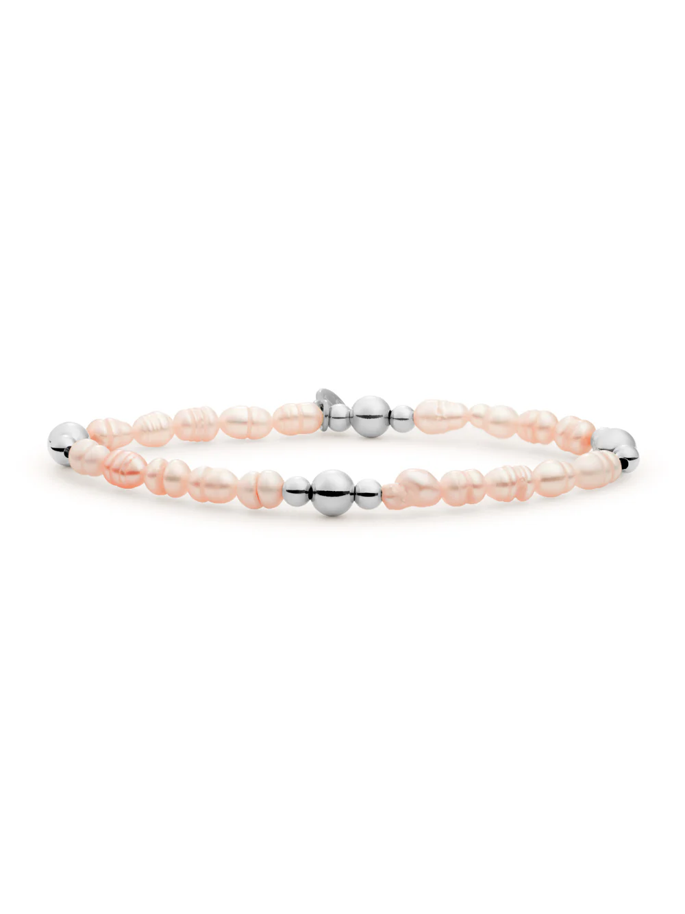 Bold Mix Armband Peach Pearl - Image 2