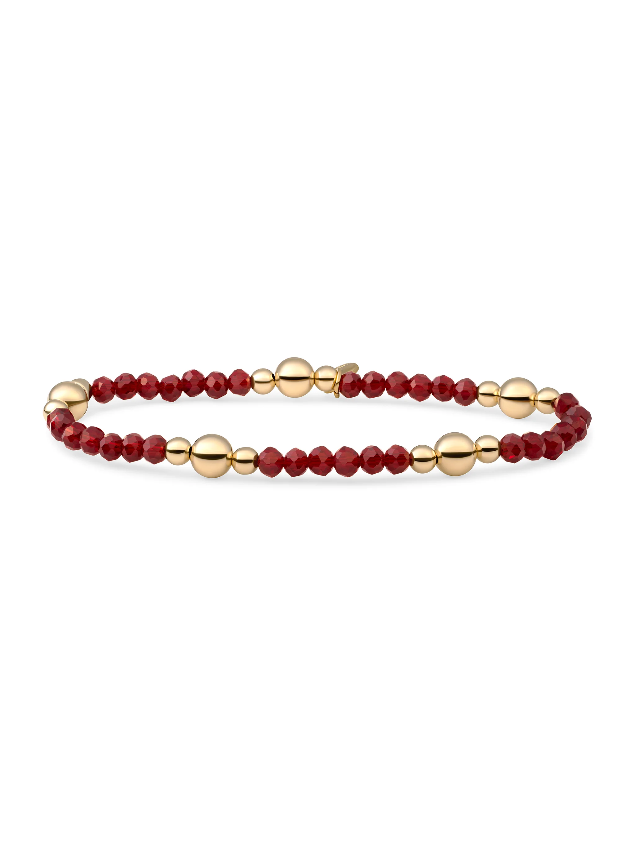Bold Mix Armband Ruby Quartz
