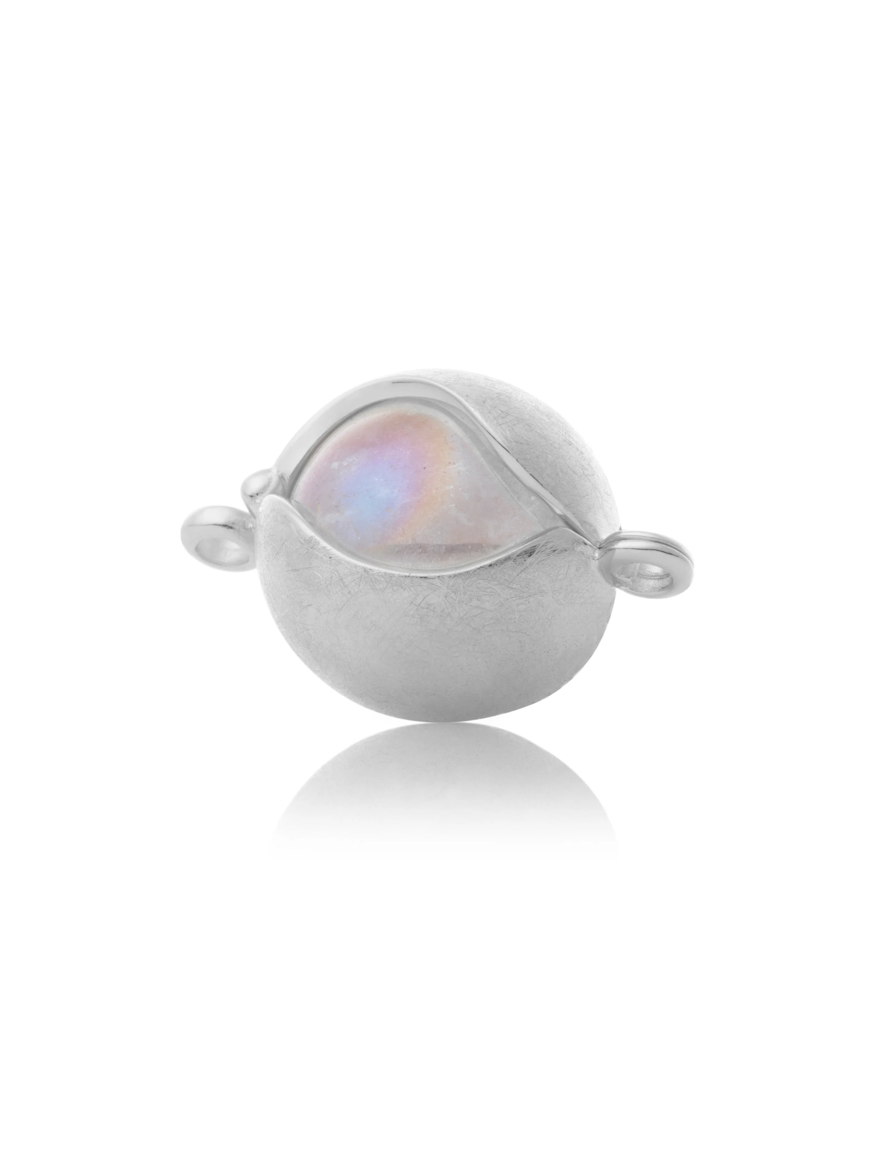 Bracelet Pendant - The Core Mat Silver - Mat 14mm