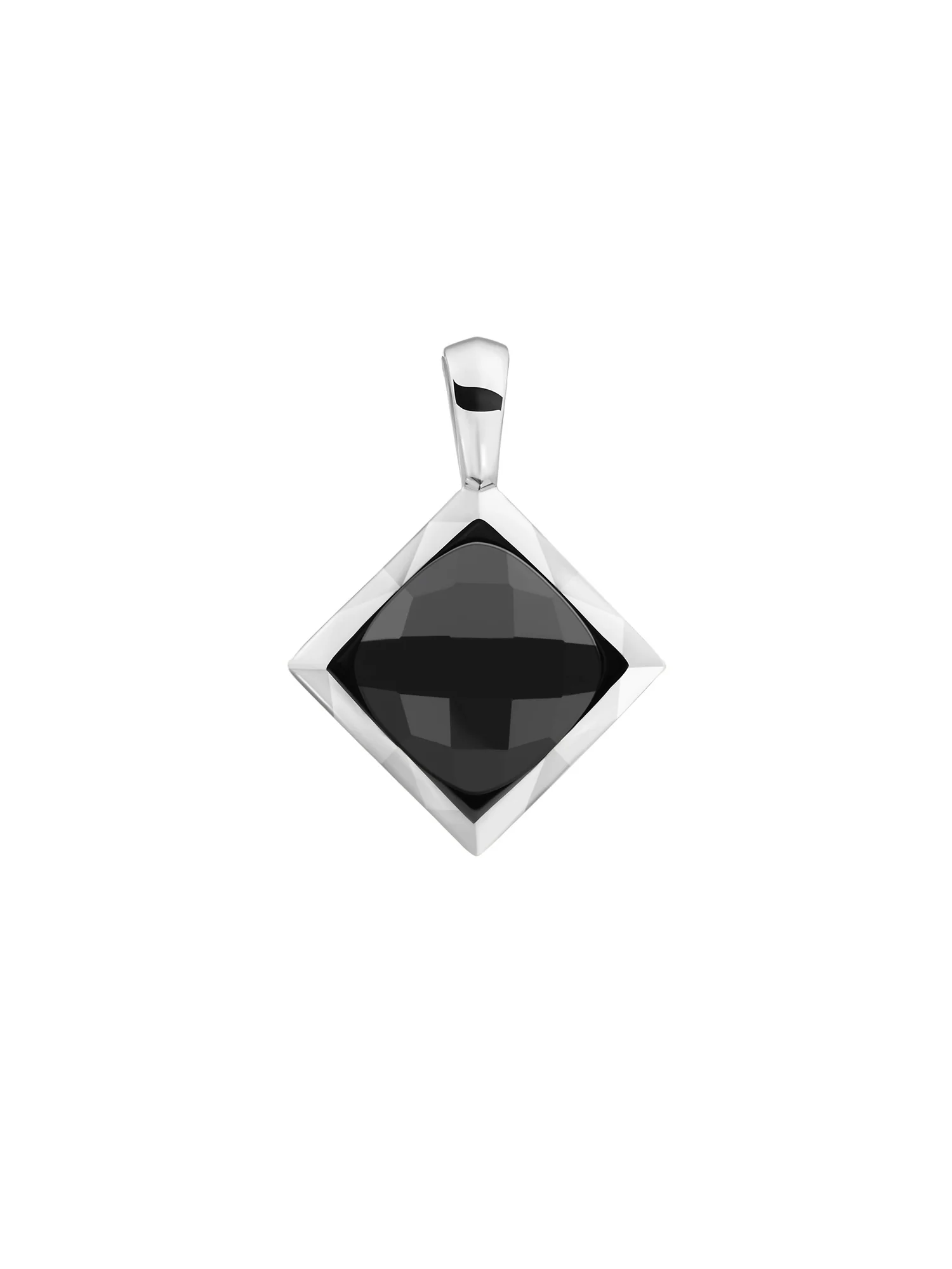 Cushion Cut Pendant Onyx - Image 3
