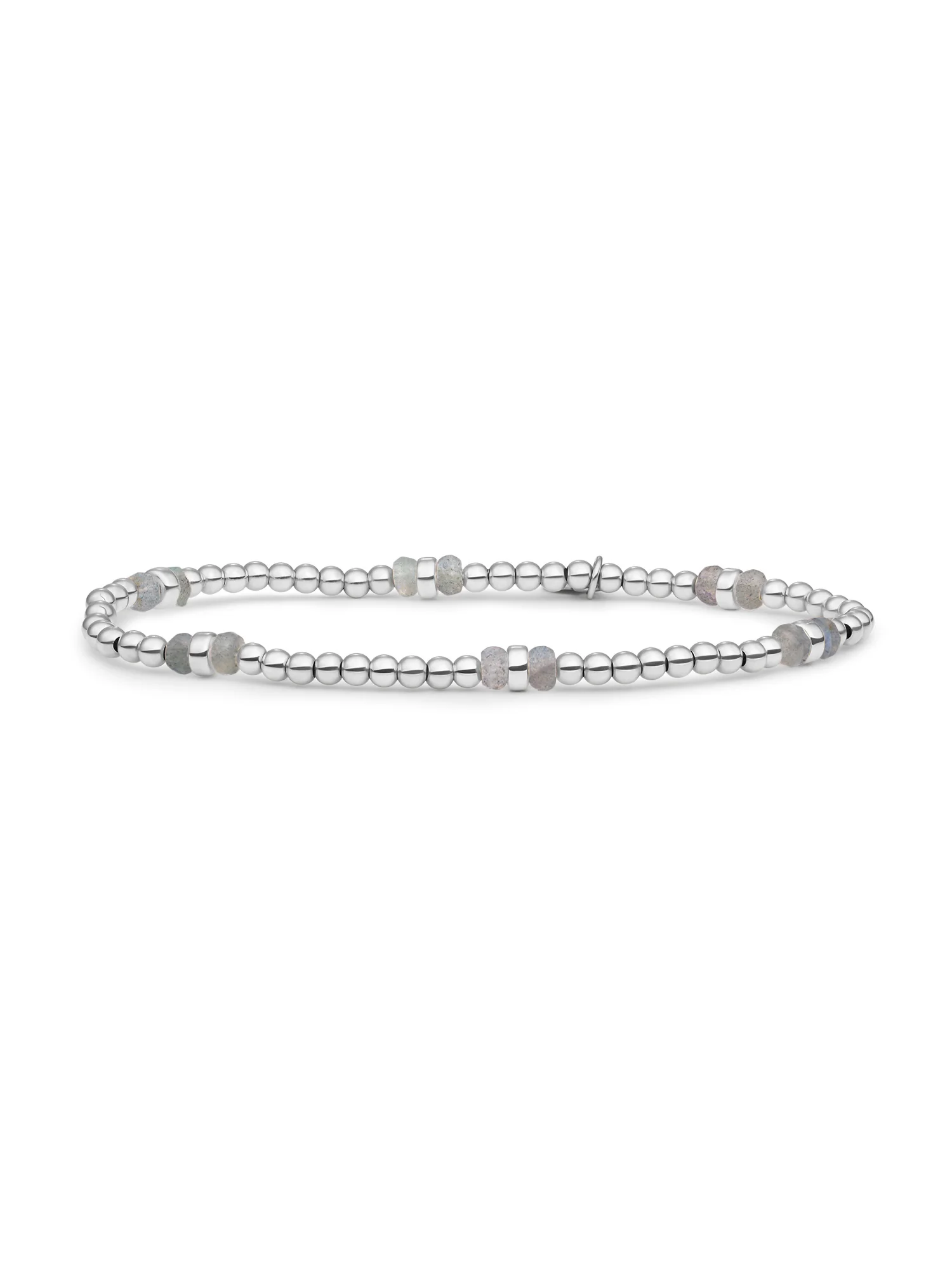 Double Reverse Roundel Armband Labradorite - Image 3