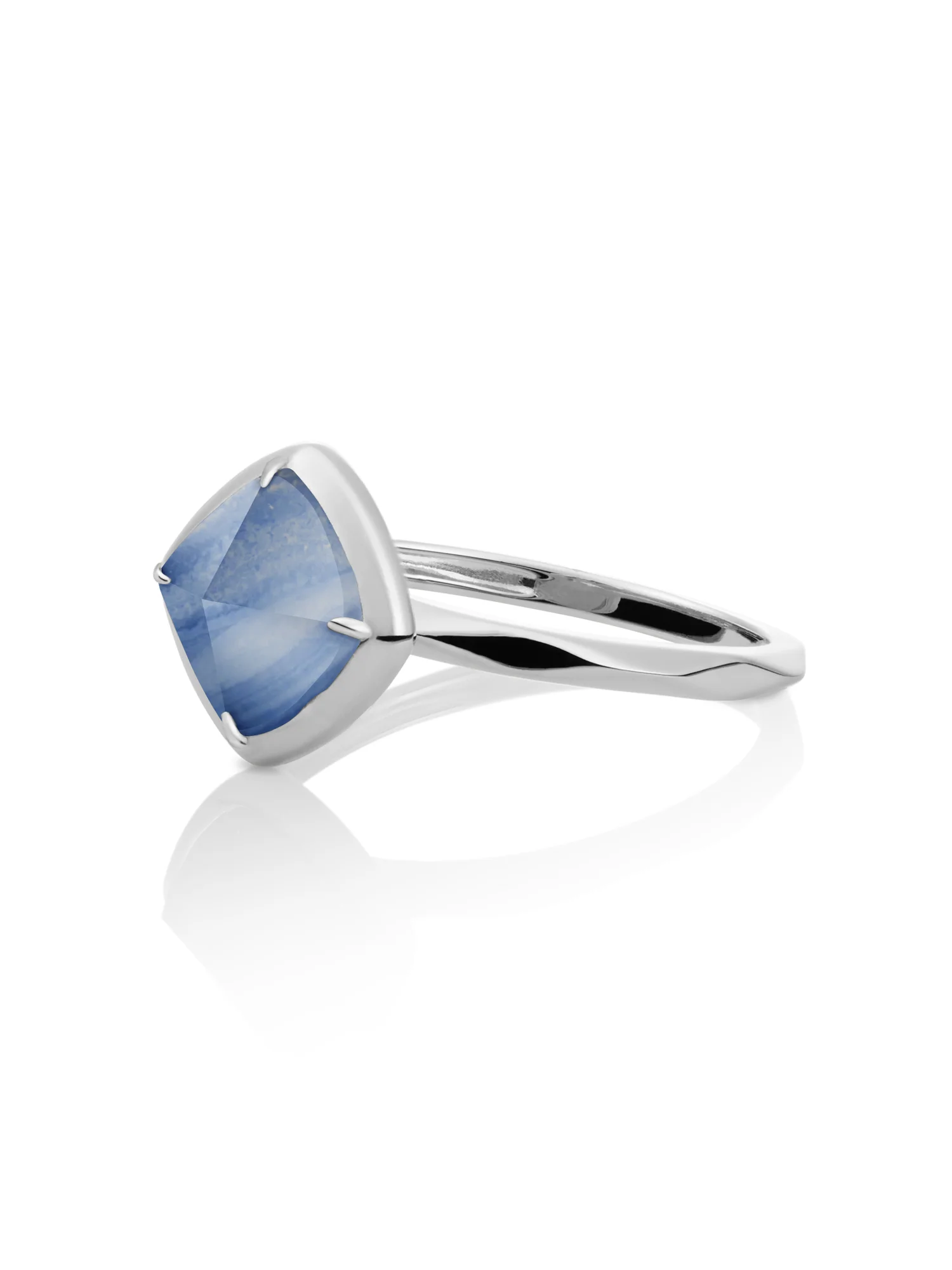 Edge Ring Blue Aventurine Zilver - Image 5