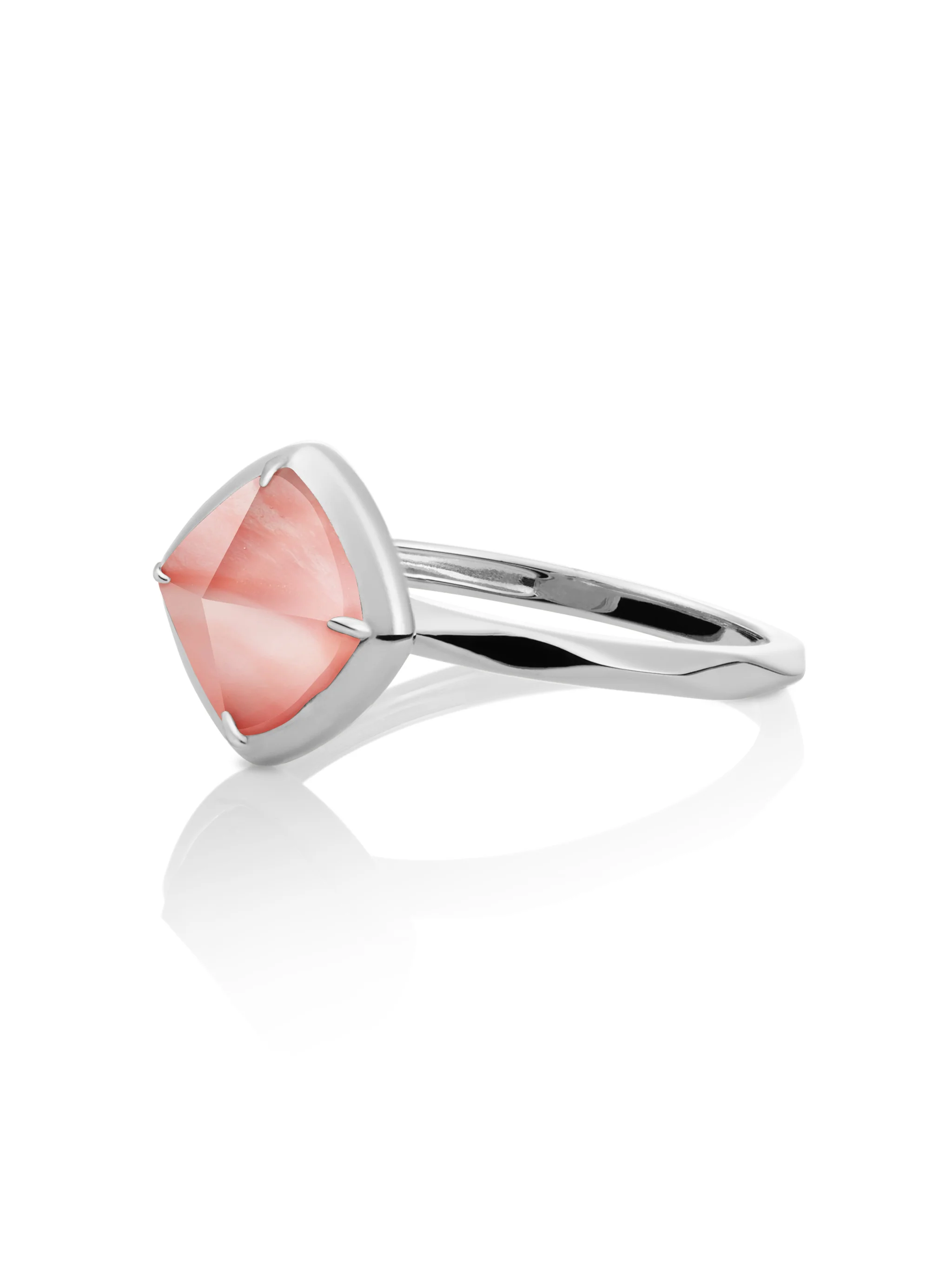 Edge Ring Cherry Quartz Zilver - Image 4