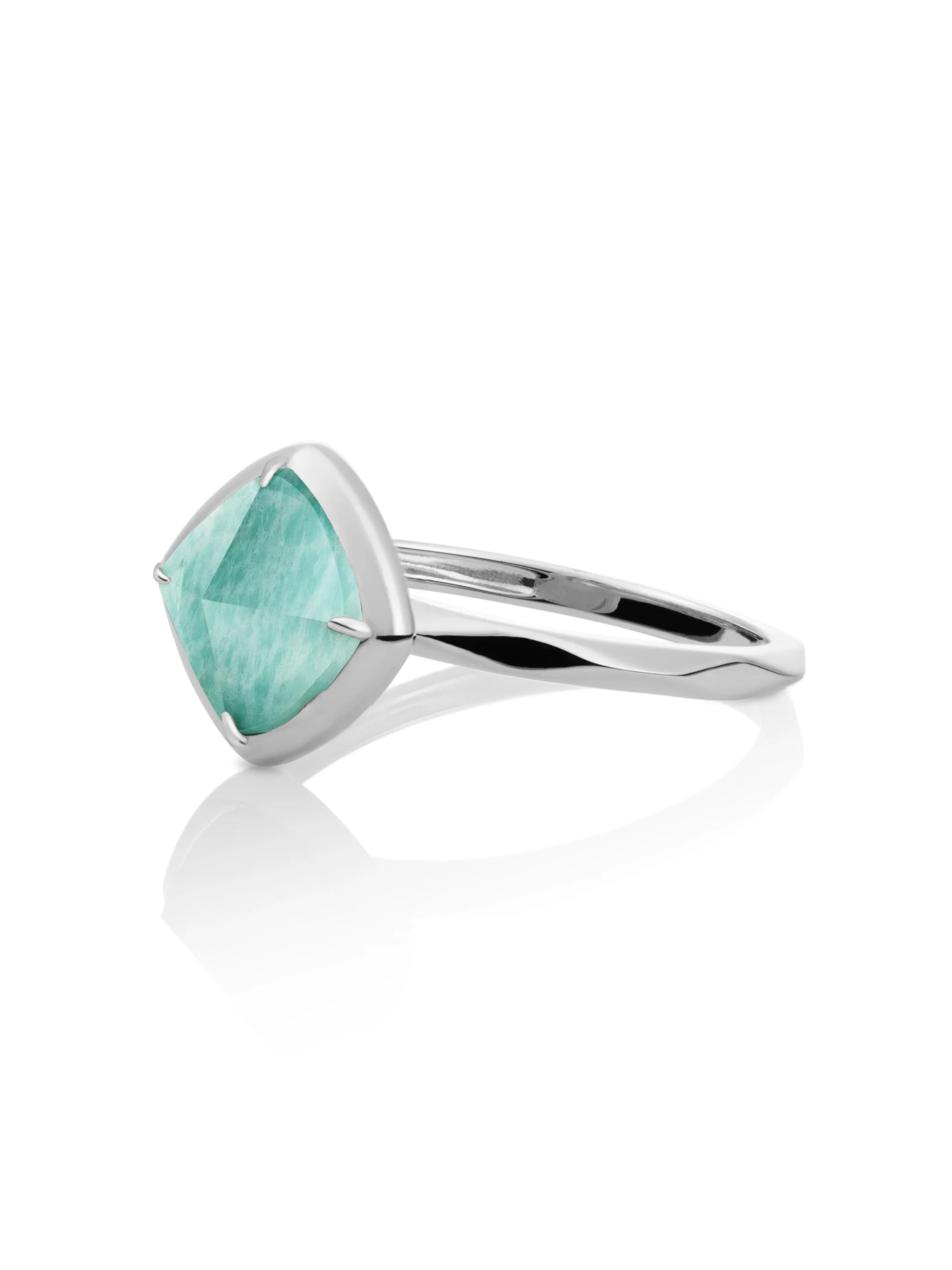 Edge Ring Green Amazonite Zilver - Image 5