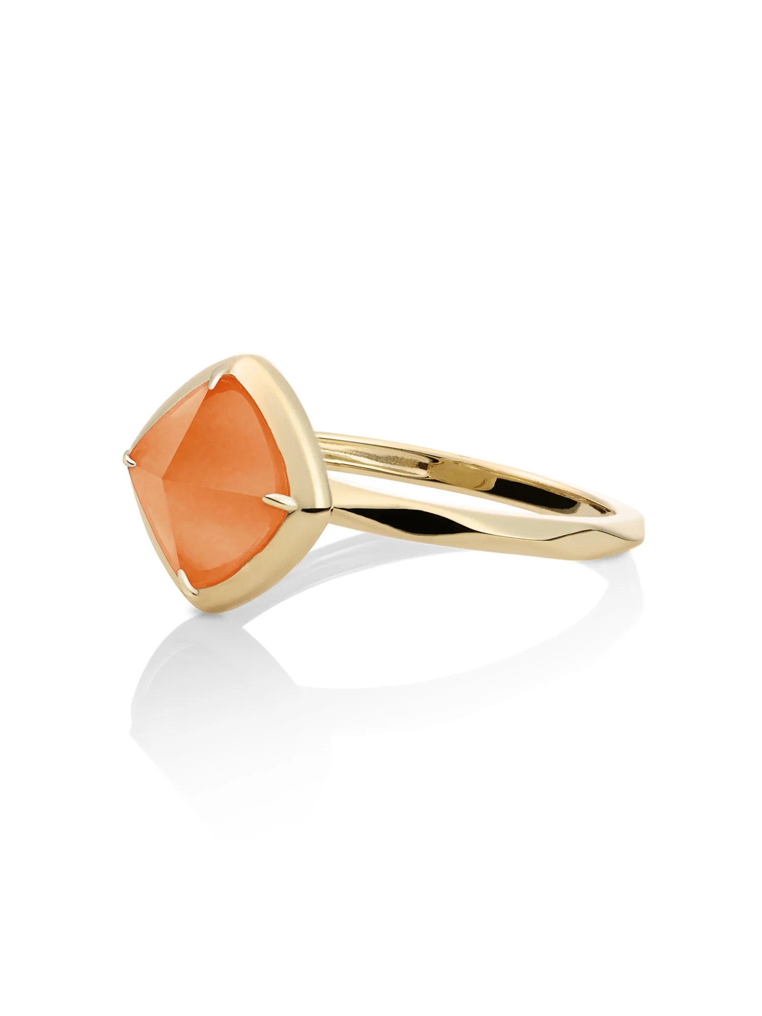 Edge Ring Red Aventurine 9K Goud - Image 5