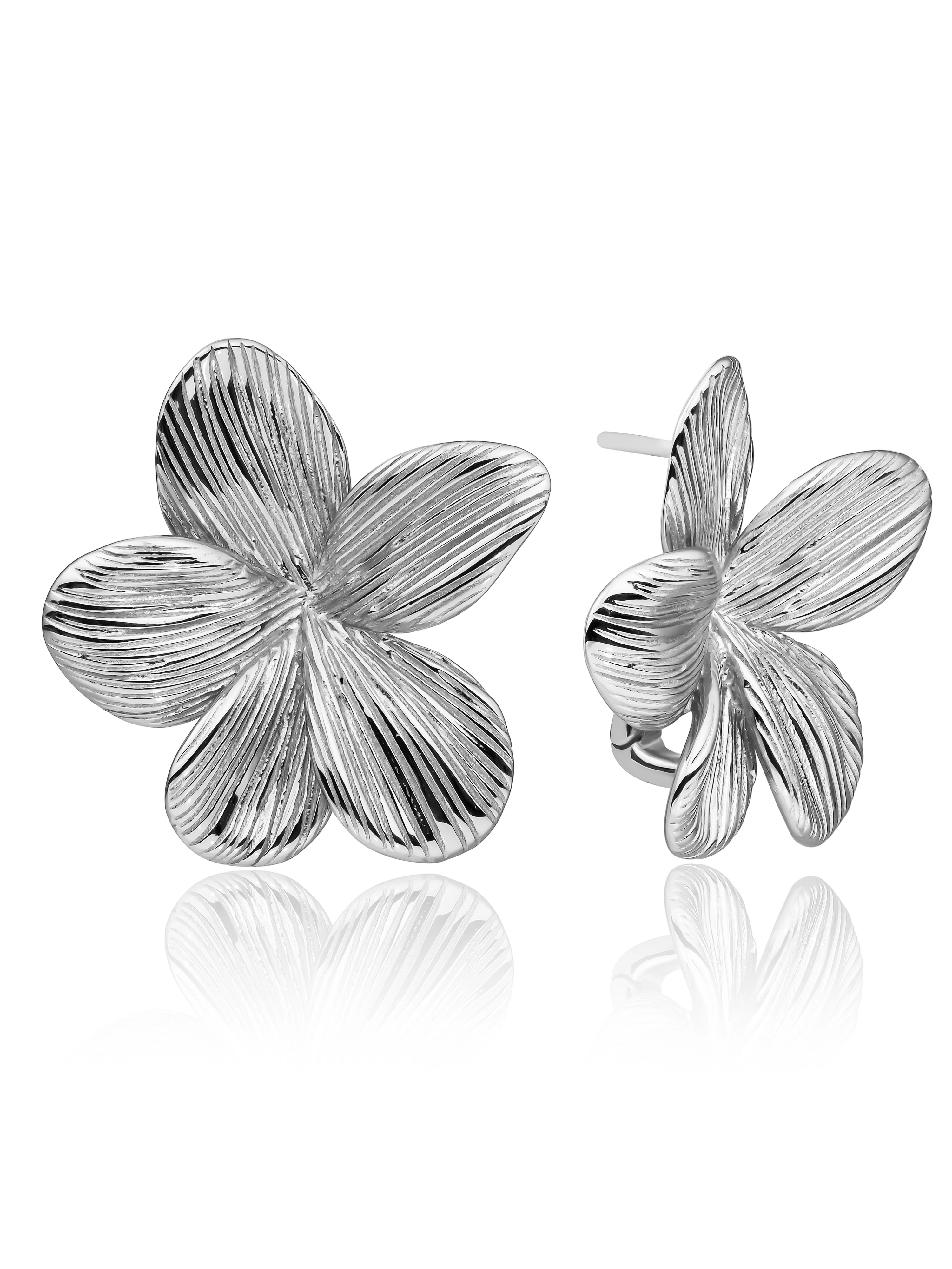 Flora Push Back Oorbellen - Image 3