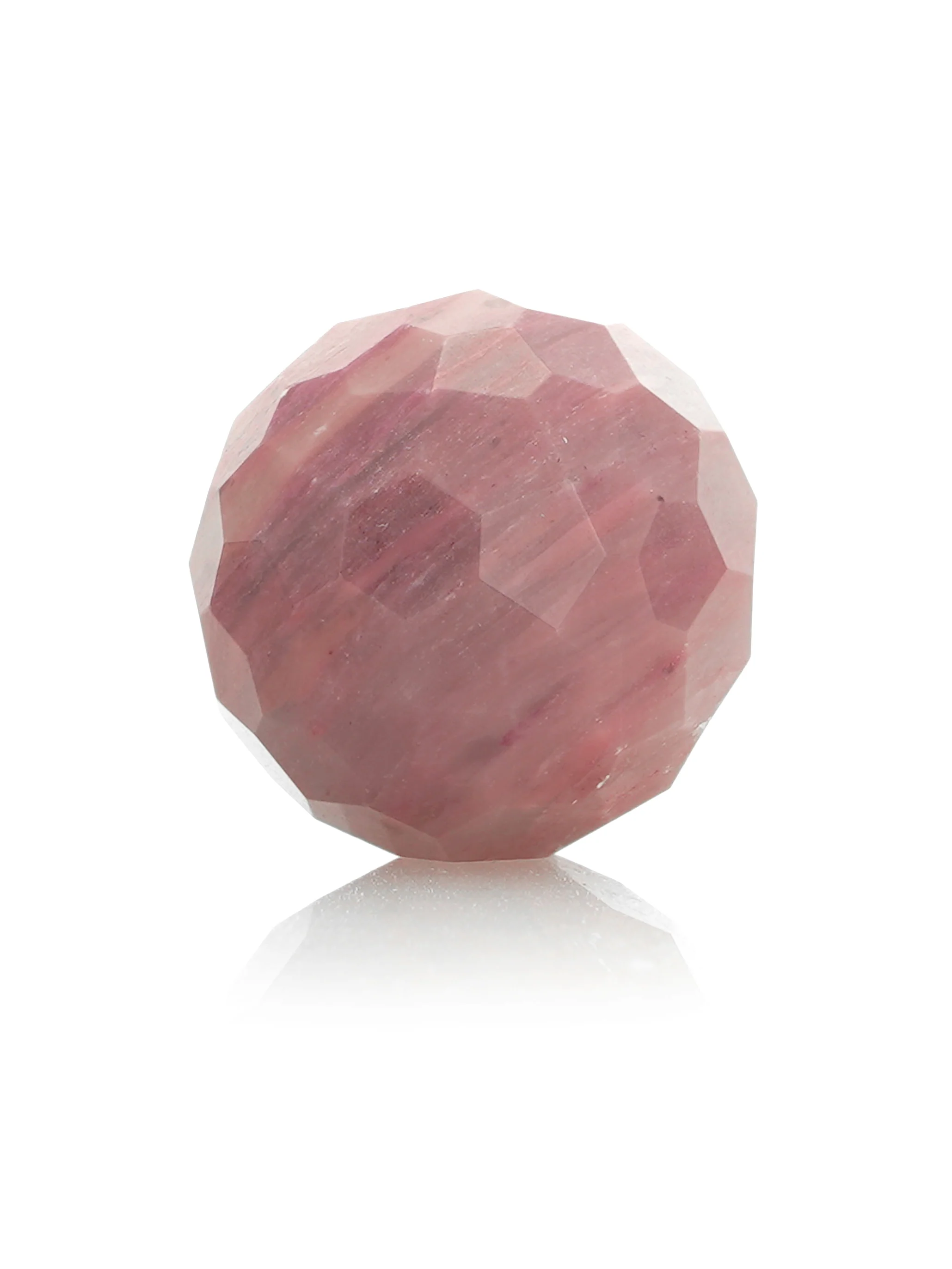 Gemstone - Pink Rhodonite - Facet 20mm