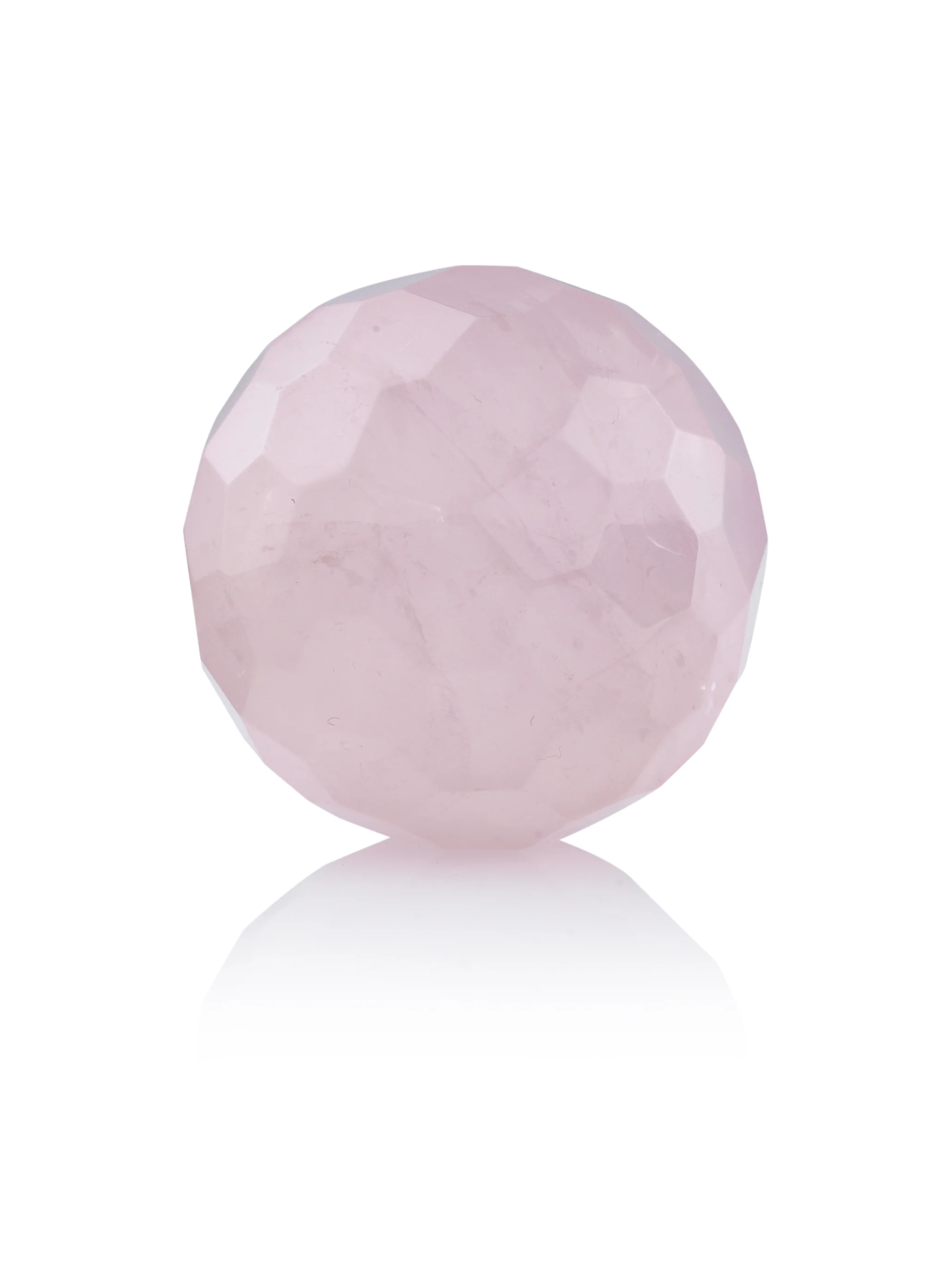 Gemstone - Rose Quartz - Facet 20mm