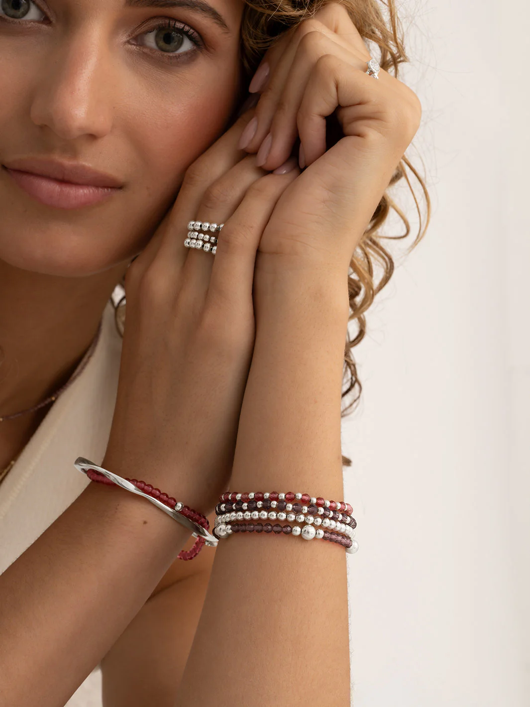 Interstellar Armband Fuchsia Quartz - Image 6
