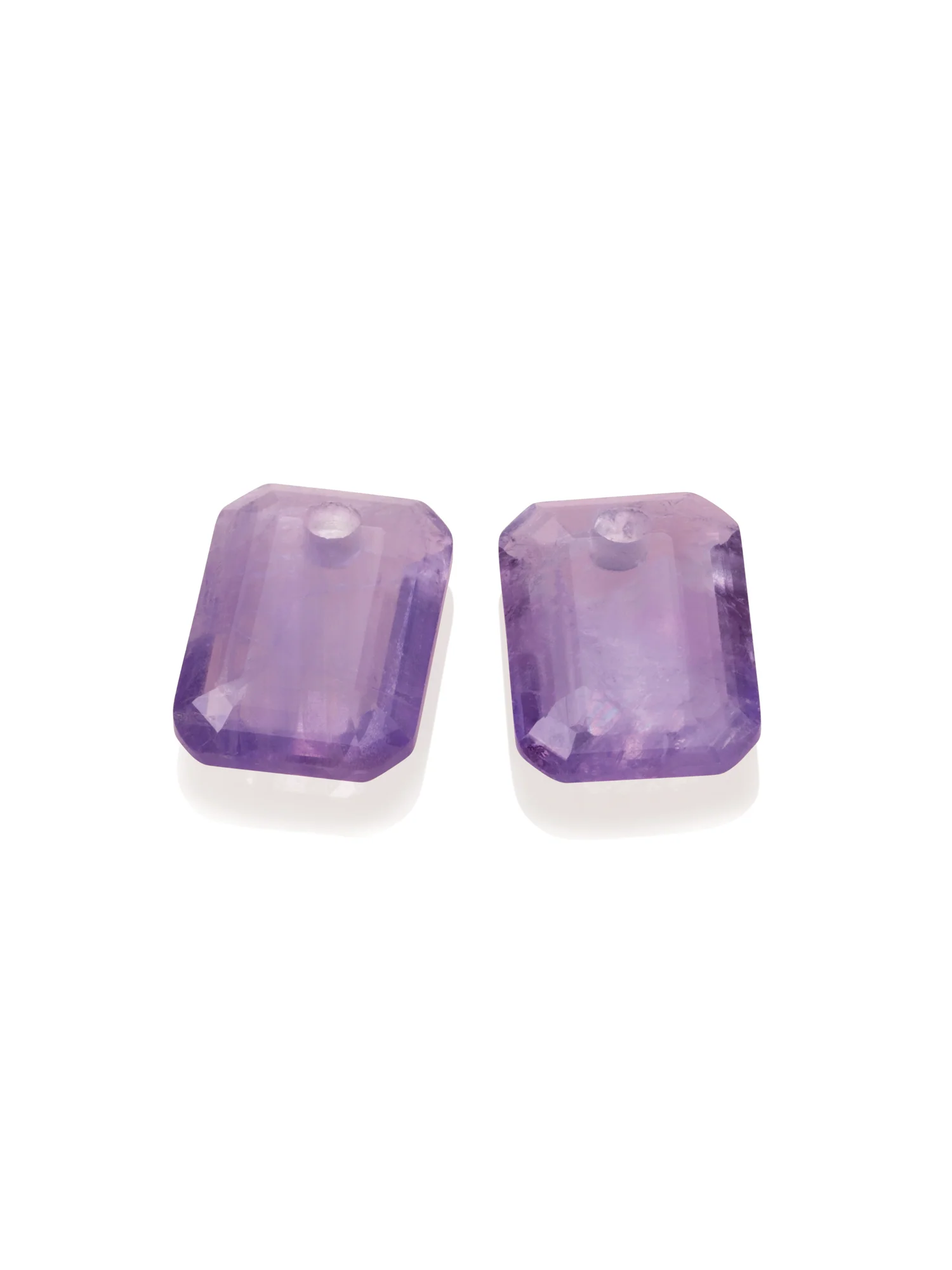Oorbel Edelstenen Baguette Amethyst - Image 2