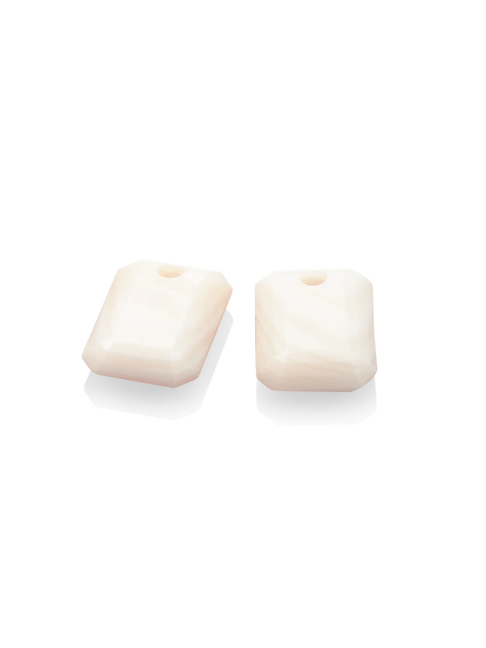 Oorbel Edelstenen Baguette Mother of Pearl