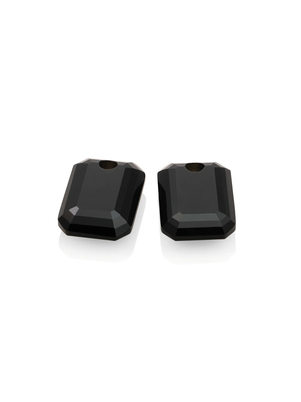 Oorbel Edelstenen Baguette Onyx - Image 2