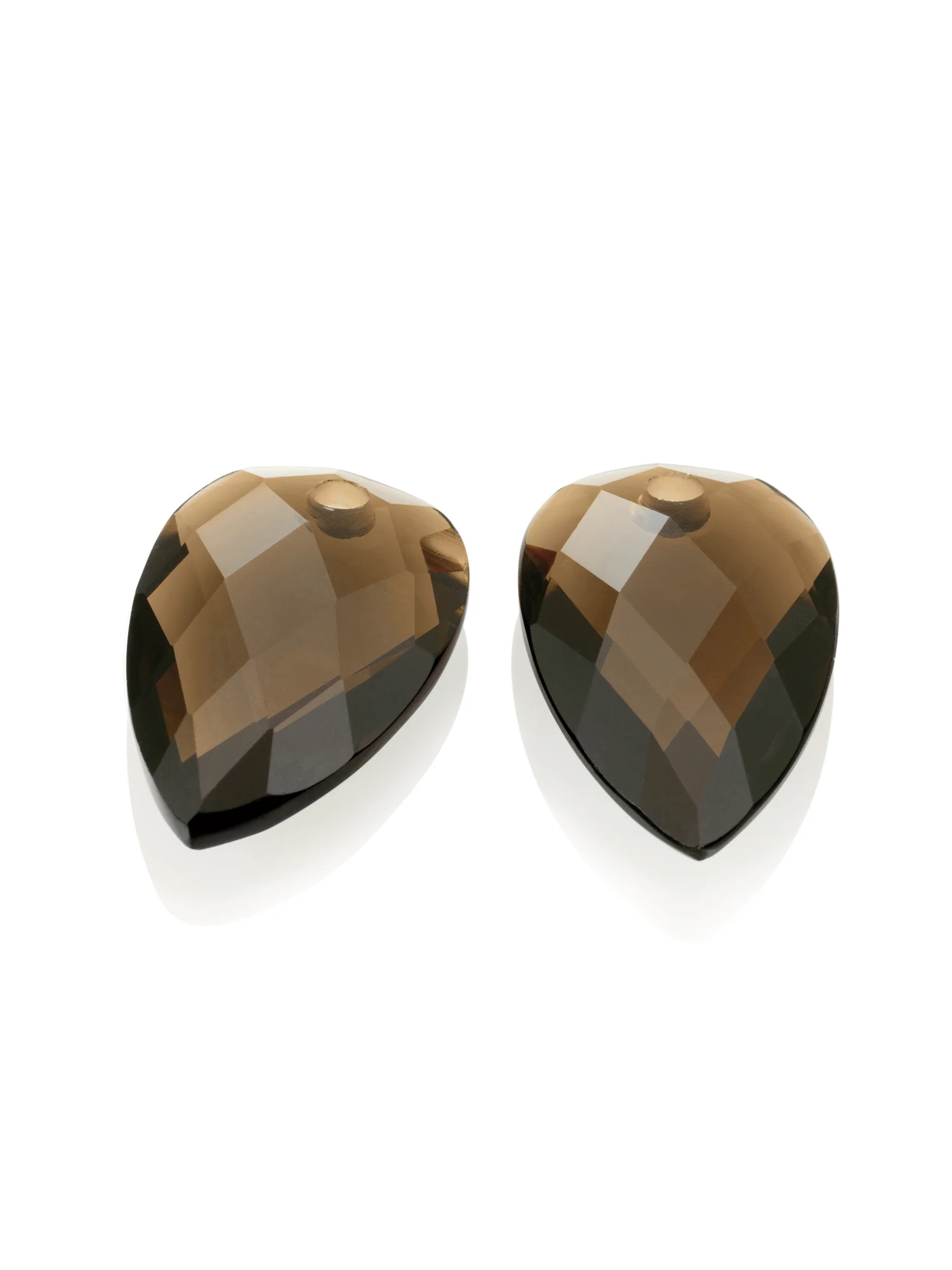 Oorbel Edelstenen Blossom Facet Smoky Quartz - Image 3