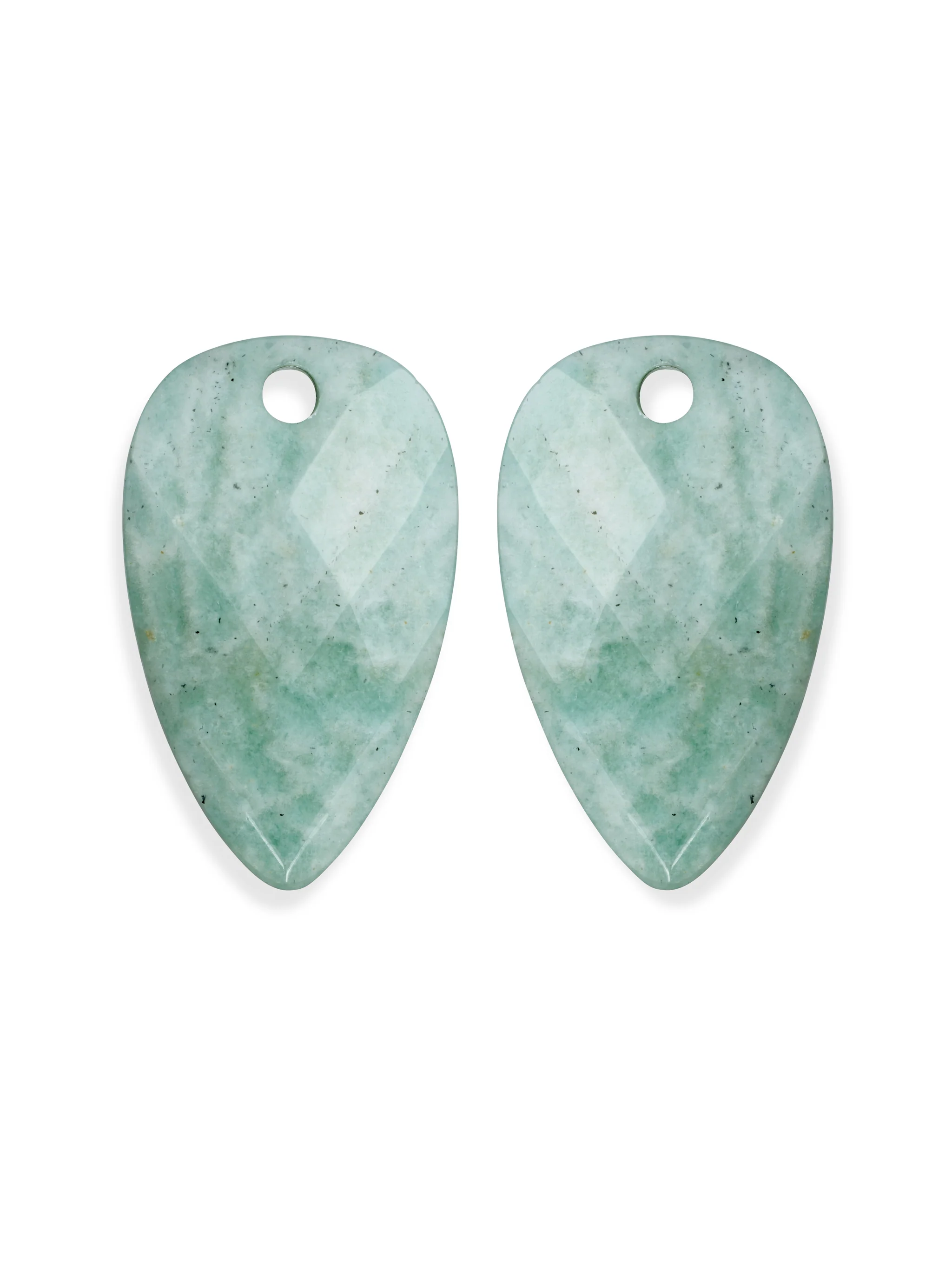 Oorbel Edelstenen Blossom Rich Green Amazonite
