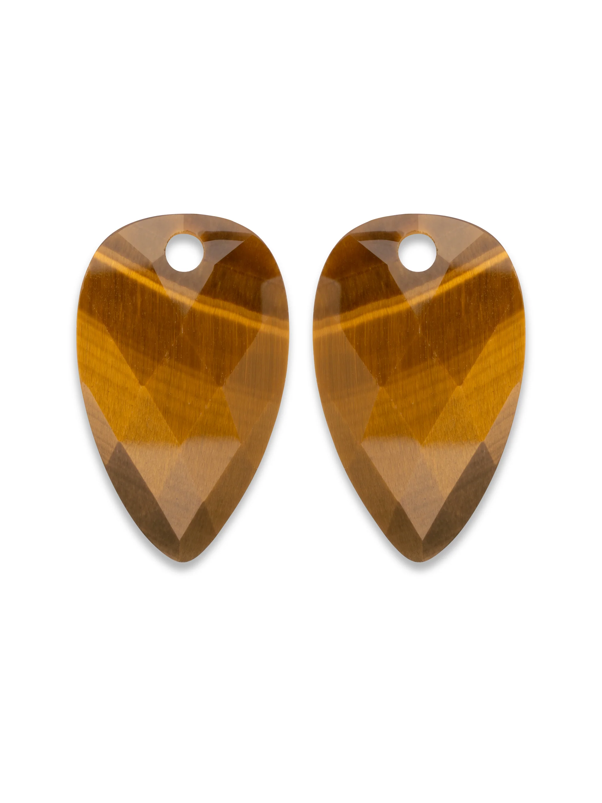 Oorbel Edelstenen Blossom Tiger Eye