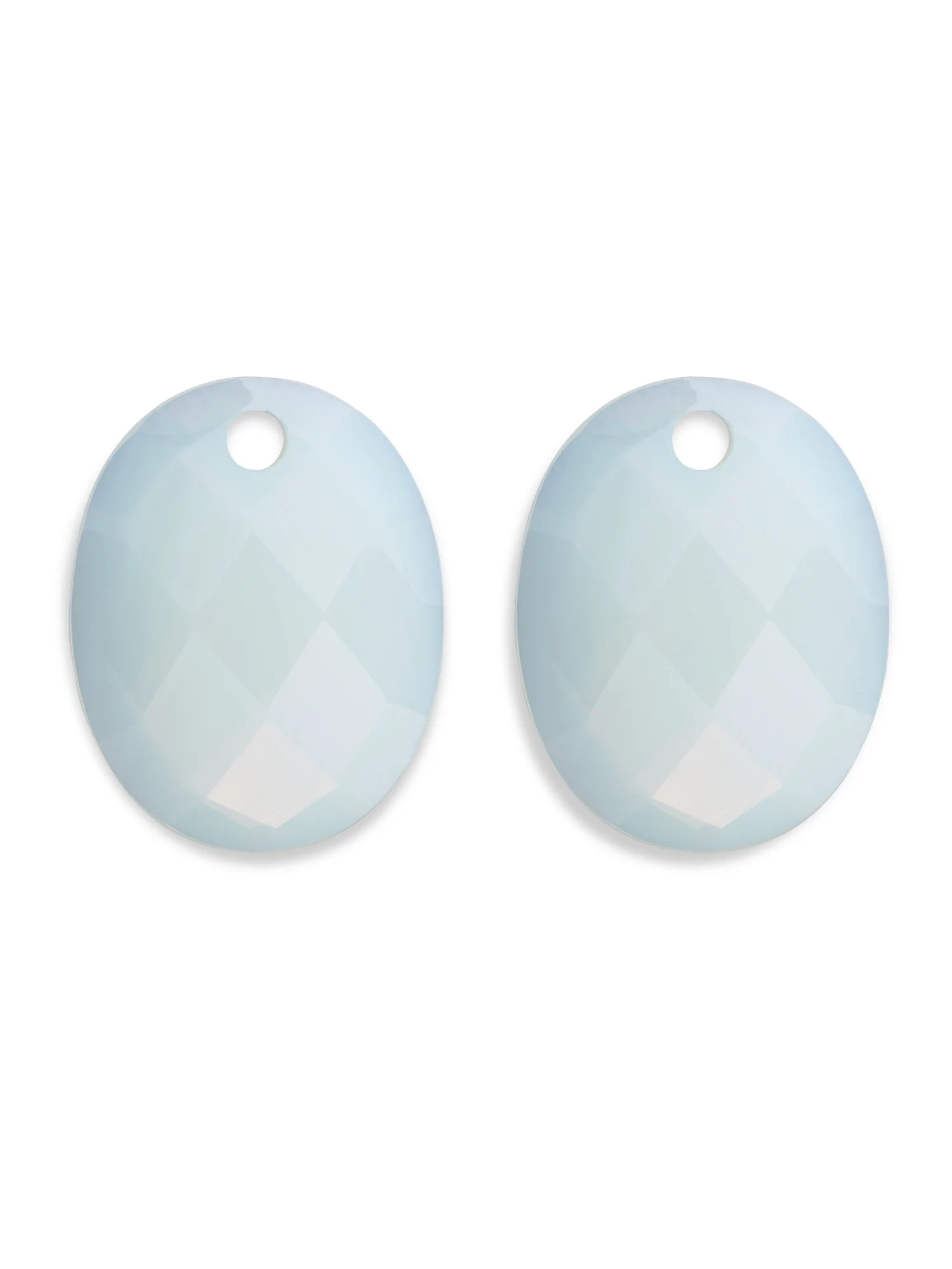 Oorbel Edelstenen Large Oval Opalite