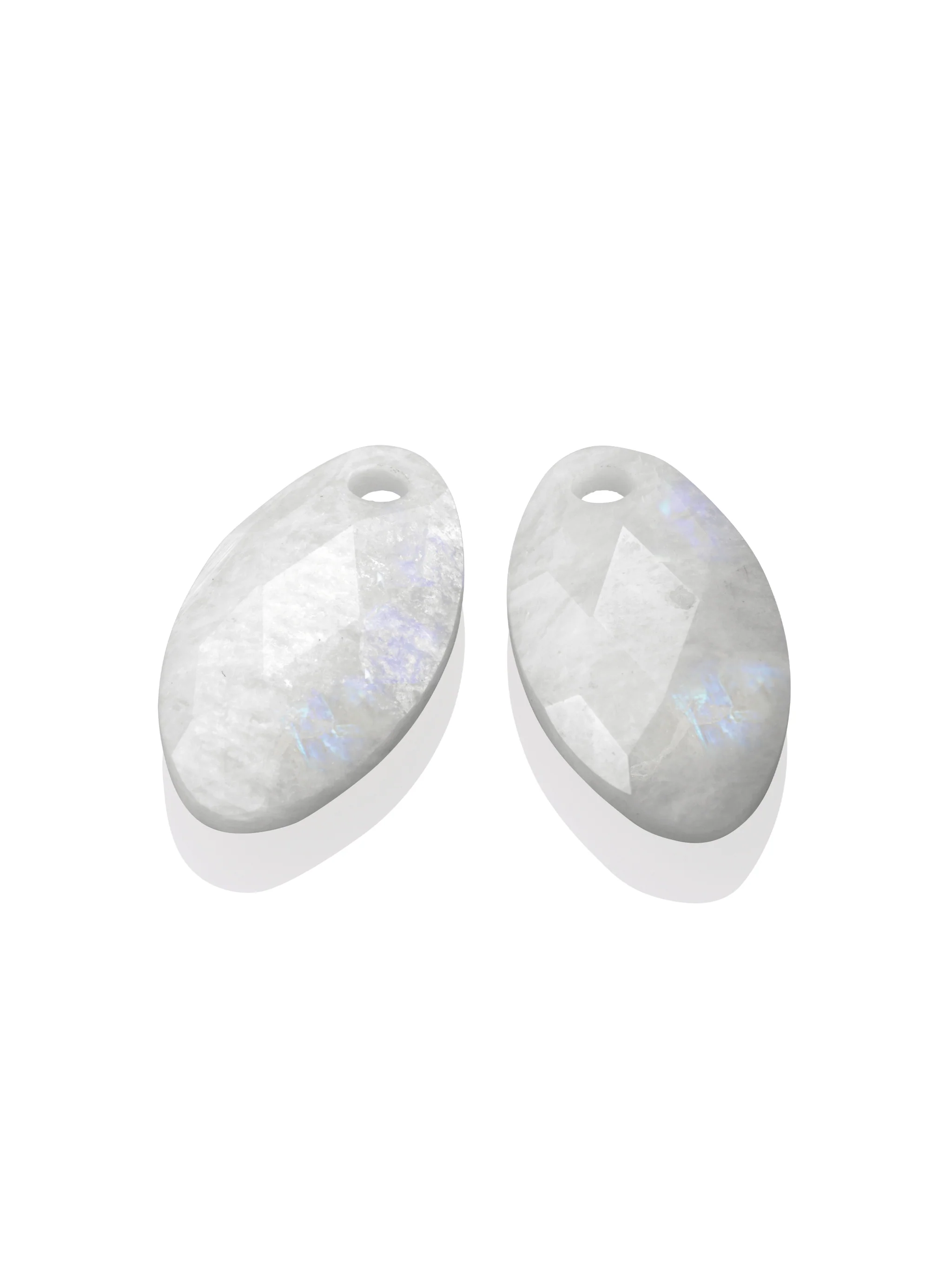 Oorbel Edelstenen Leaf Moonstone