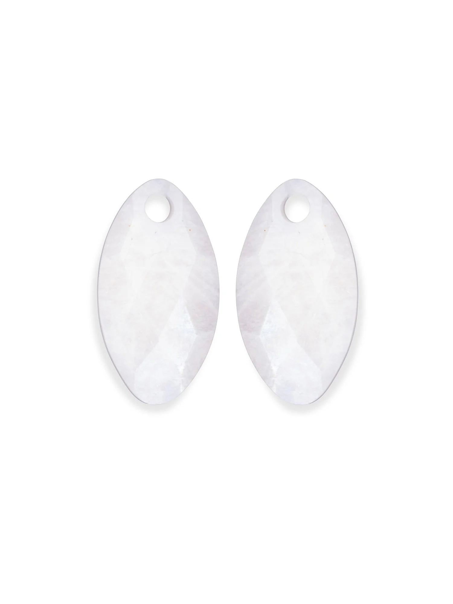 Oorbel Edelstenen Leaf Moonstone - Image 2