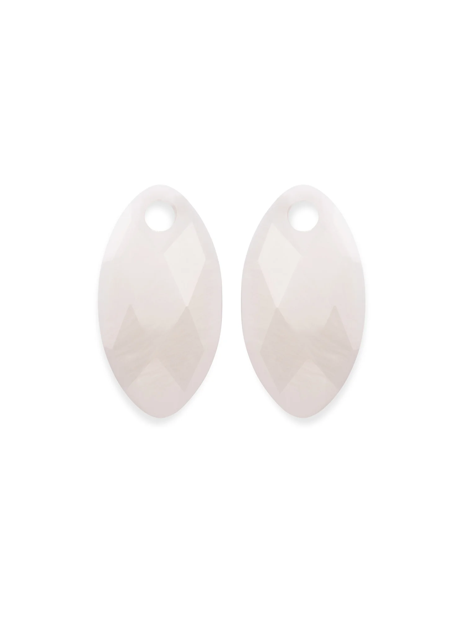 Oorbel Edelstenen Leaf Mother of Pearl