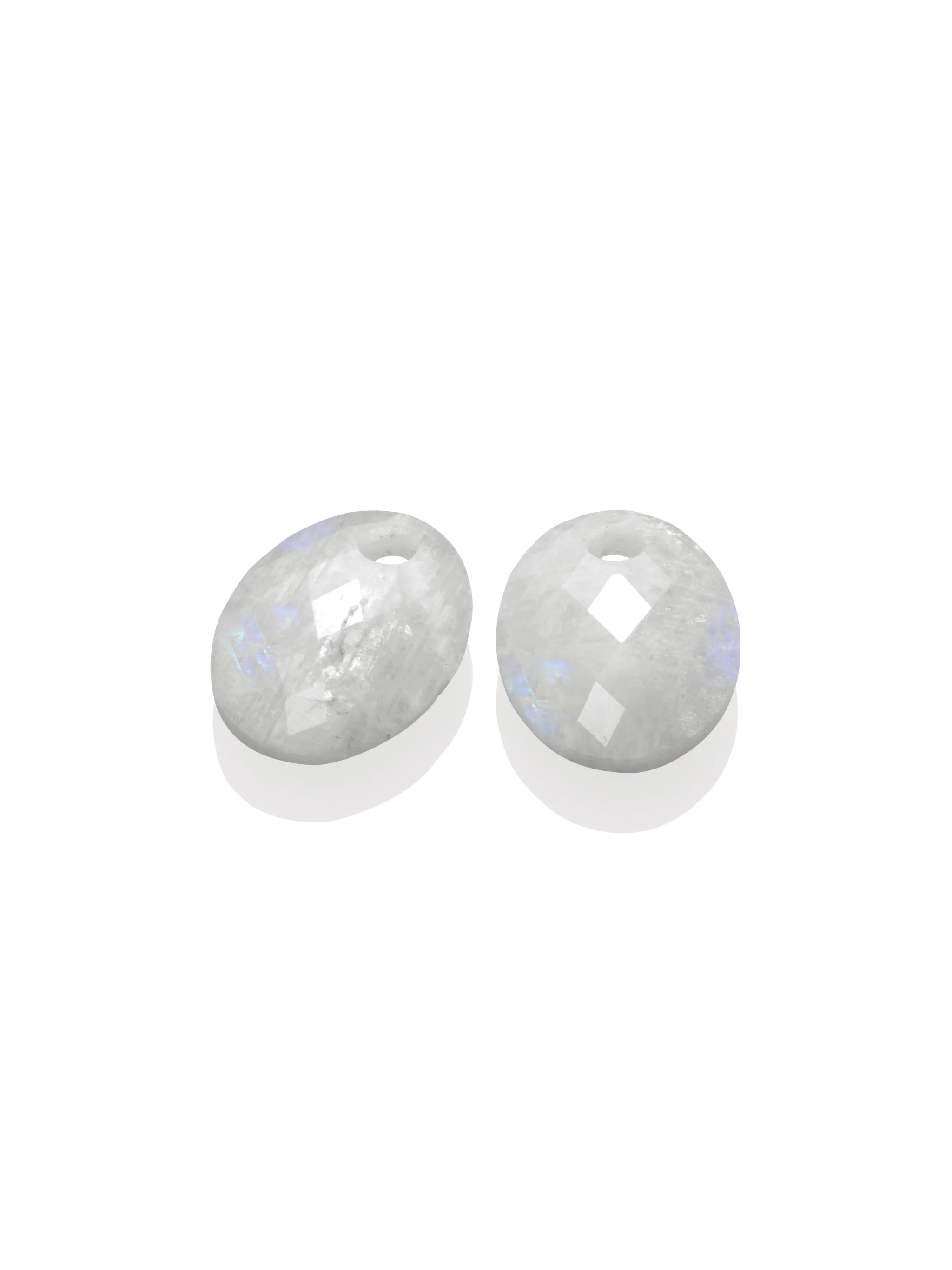 Oorbel Edelstenen Medium Oval Moonstone - Image 3