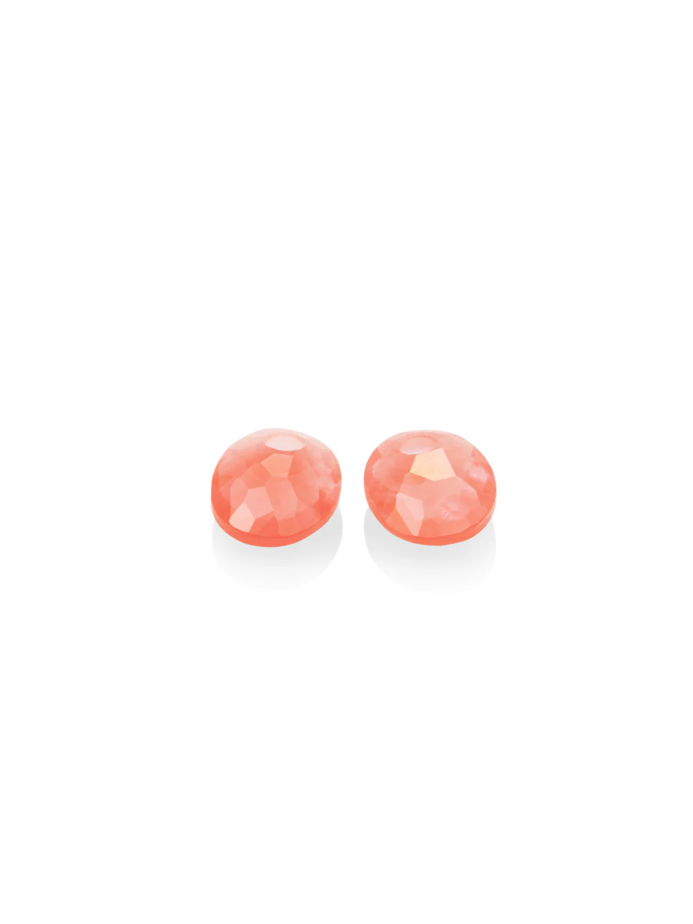 Oorbel Edelstenen Small Oval Cherry Quartz
