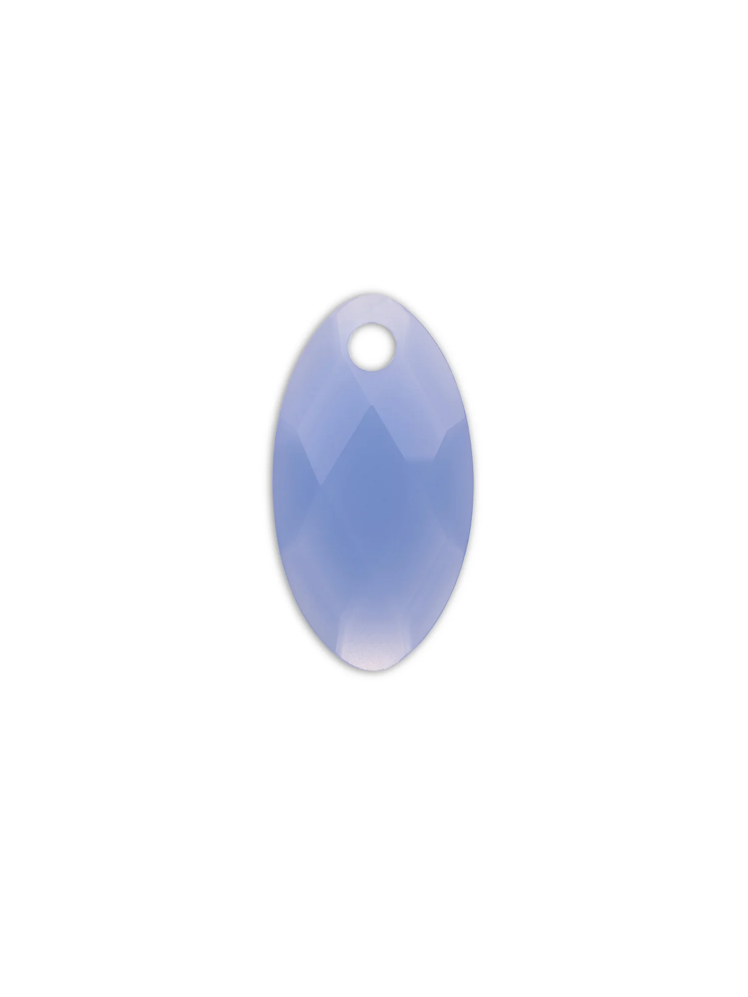 Pendant Edelsteen Leaf Milky Blue Jade