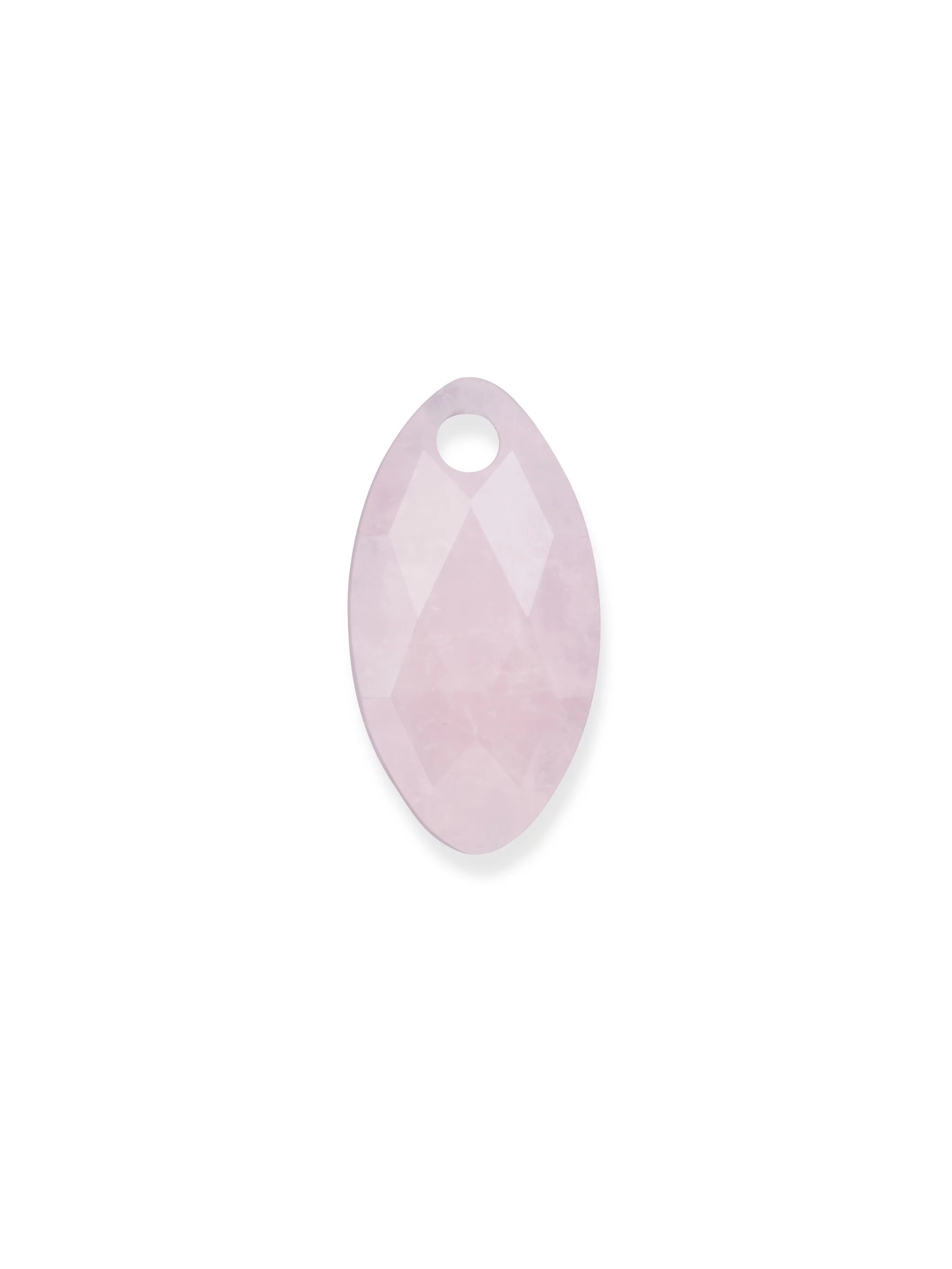 Pendant Edelsteen Leaf Rose Quartz
