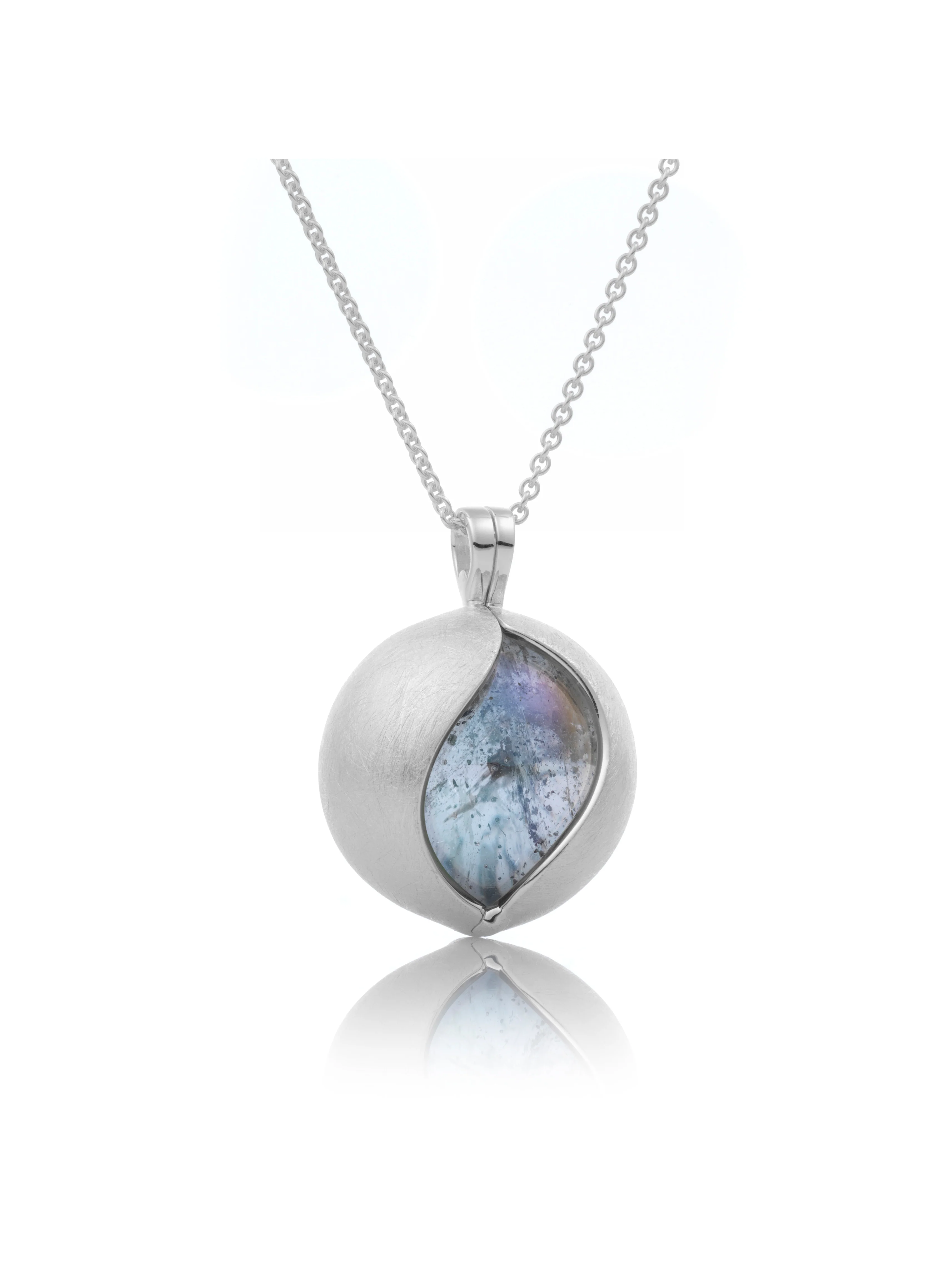 Pendant - The Core Mat Silver - Mat 20mm