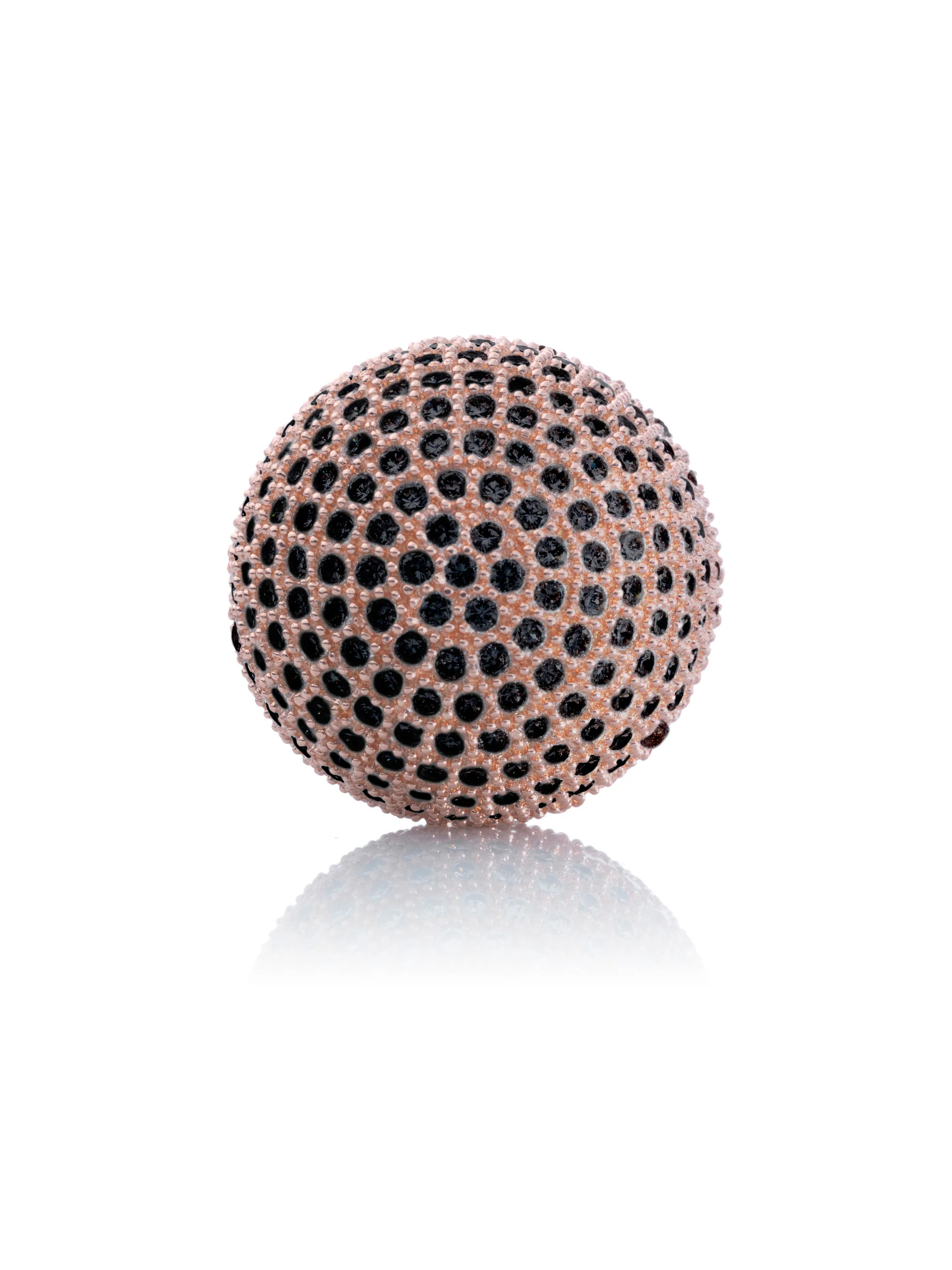 Rose Gold - Micro Pavé set - 230 pcs Black CZ