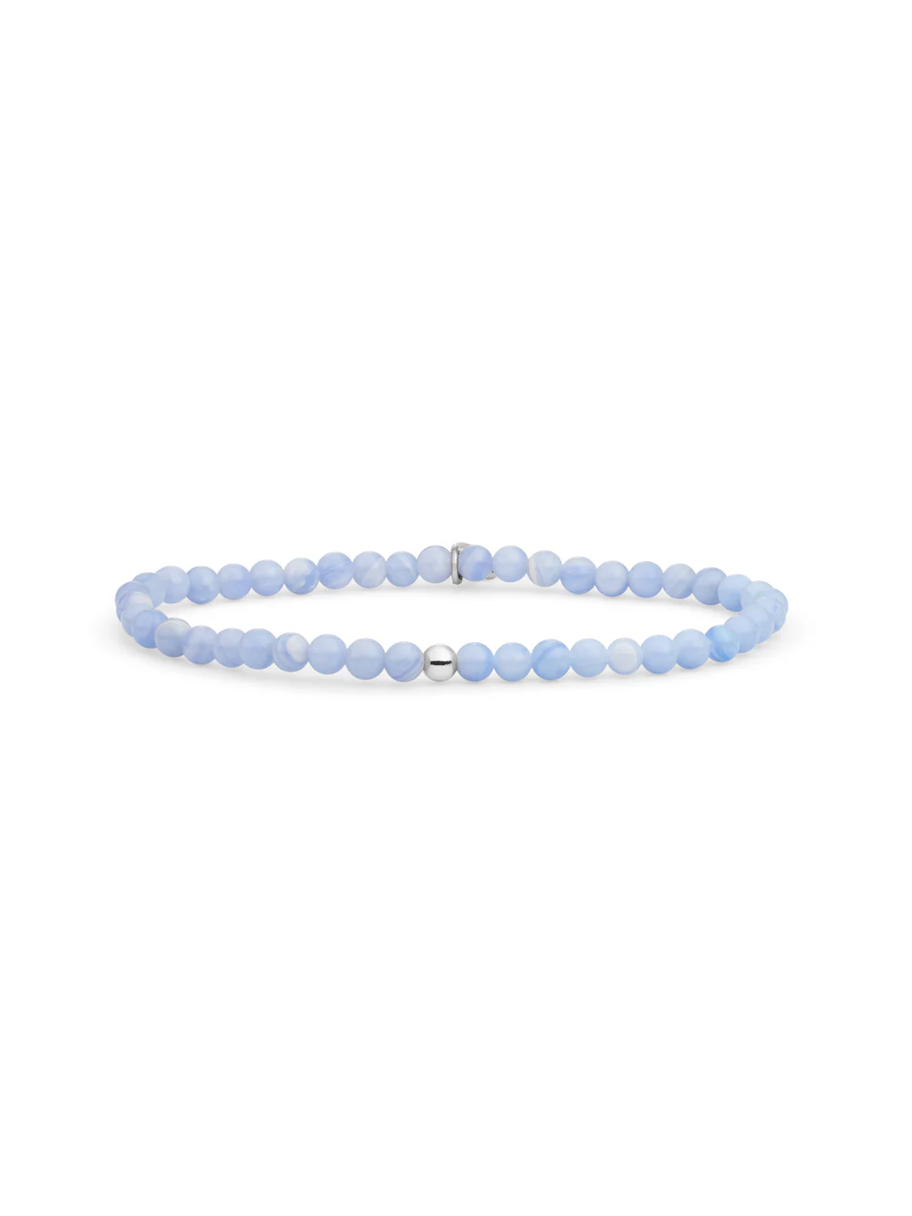 Saturn Armband Small Blue Lace Agate - Image 2