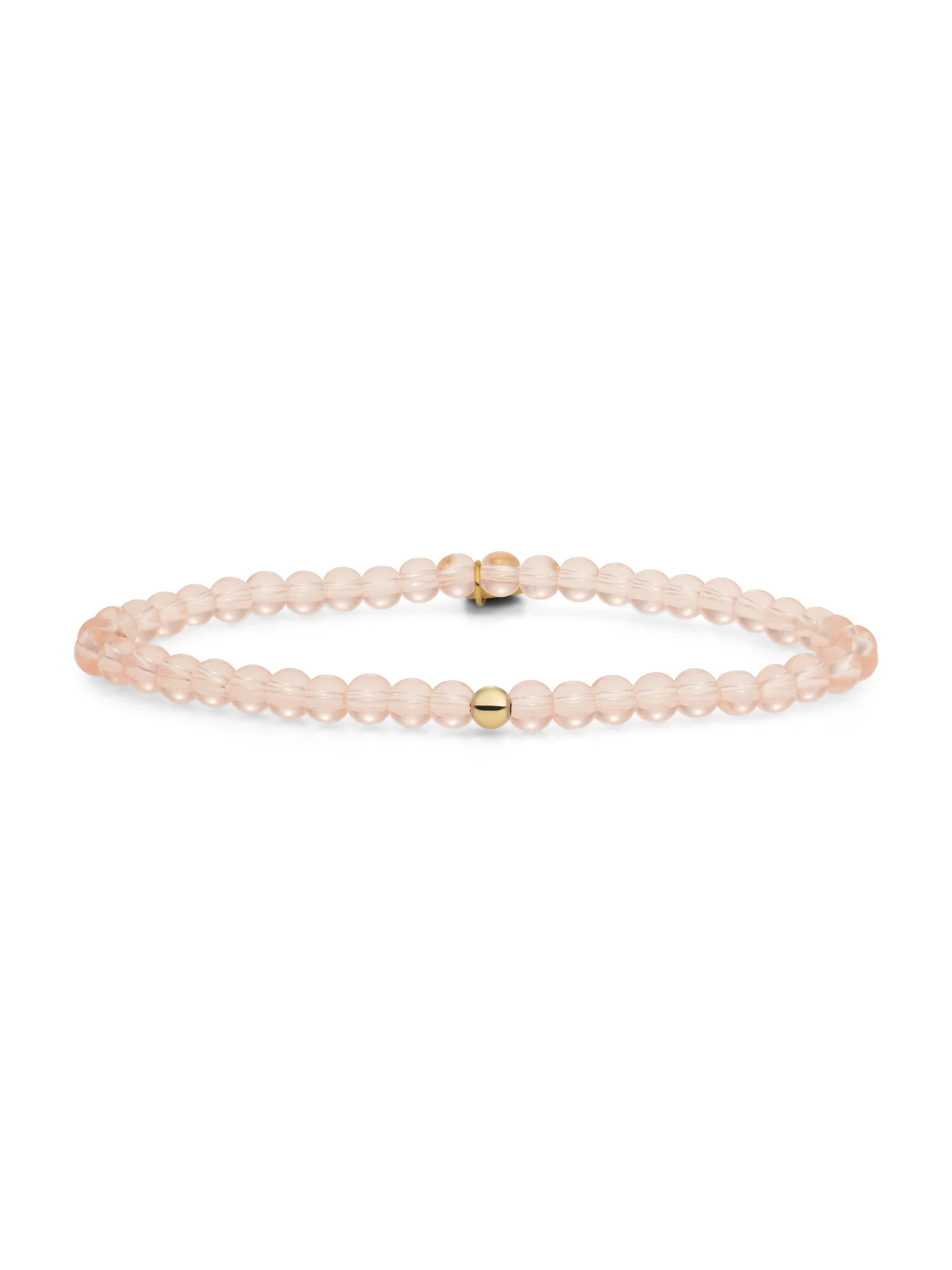 Saturn Armband Small Champagne Quartz