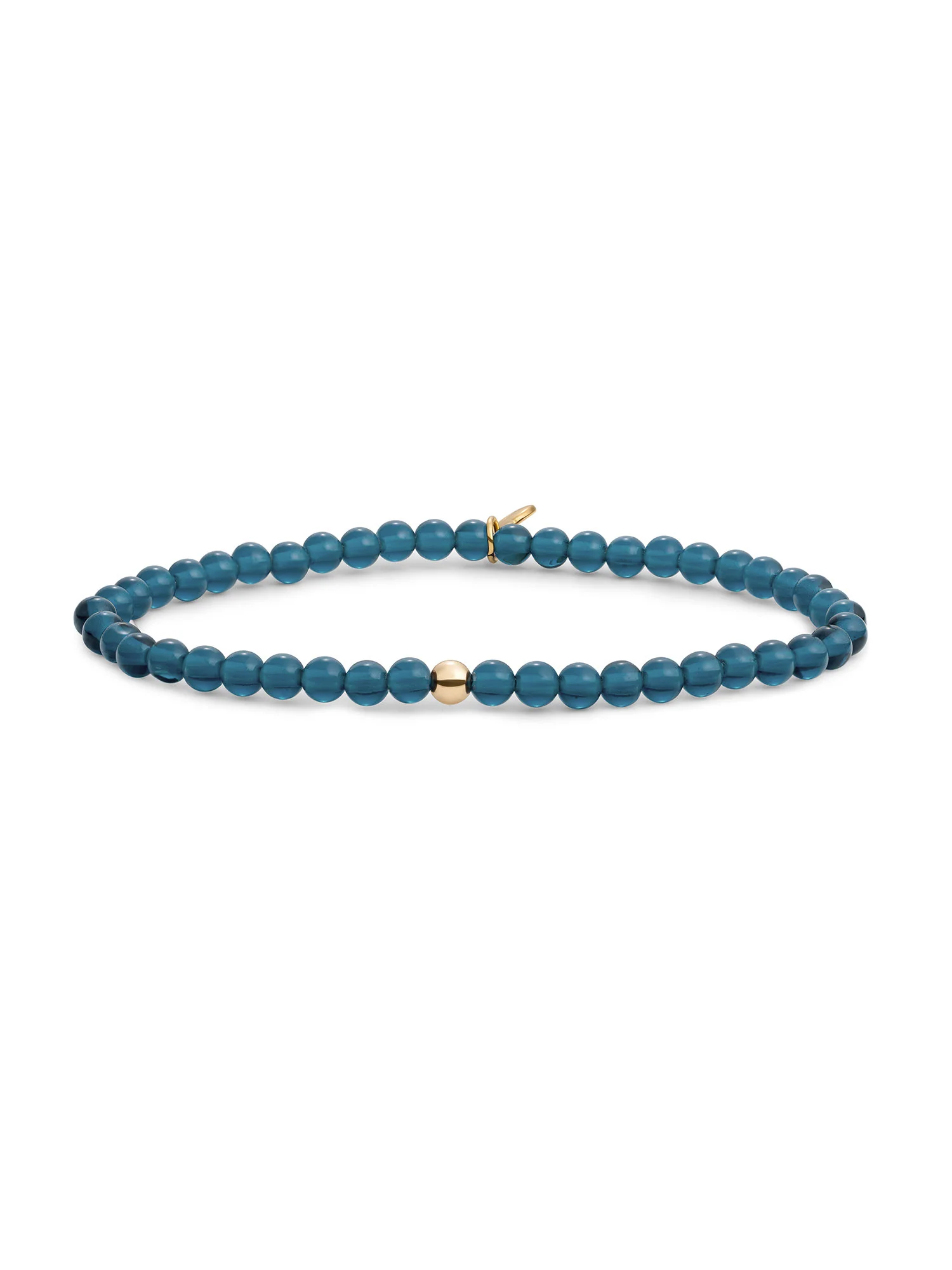 Saturn Armband Small Ocean Topaz Quartz
