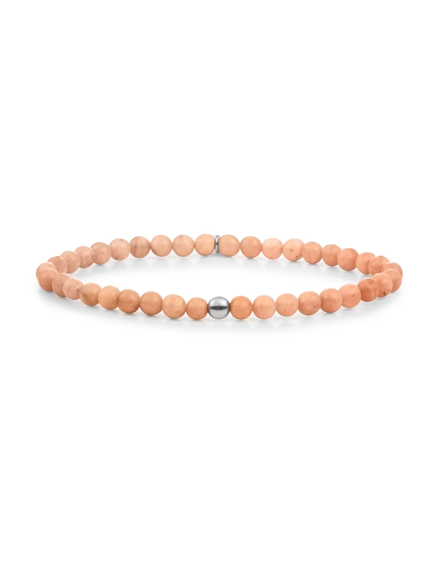 Saturn Armband Small Peach Rhodonite - Image 2