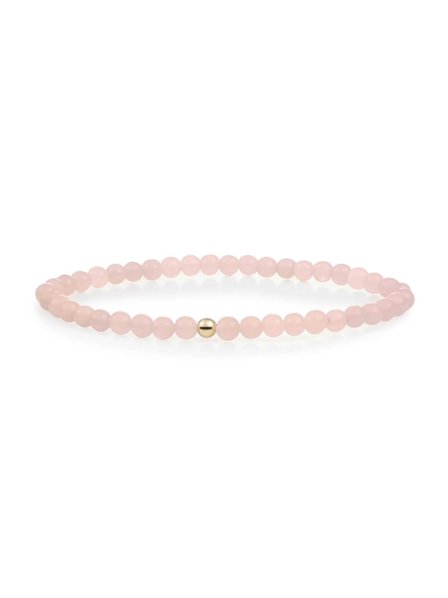Saturn Armband Small Rose Quartz
