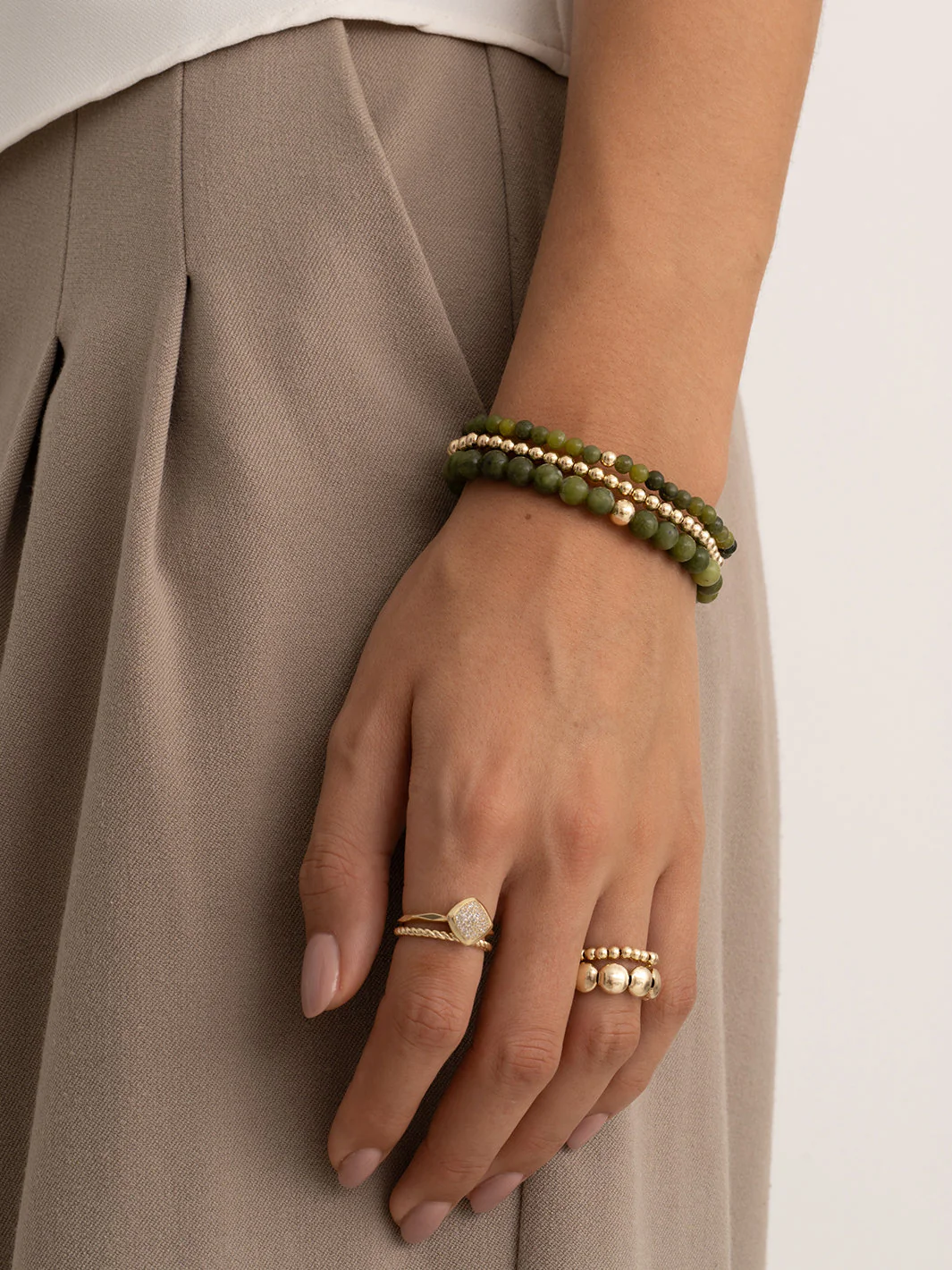 Saturn Armband Small Southern Jade - Image 2