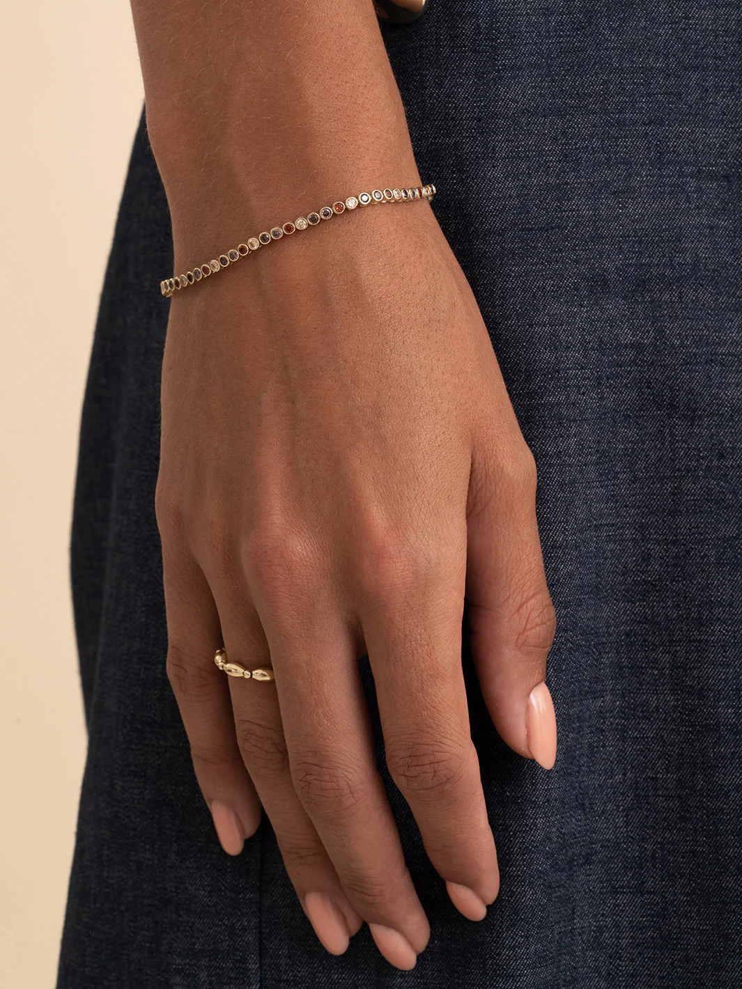 Tennis Armband Multicoloured Zirconia - Image 8
