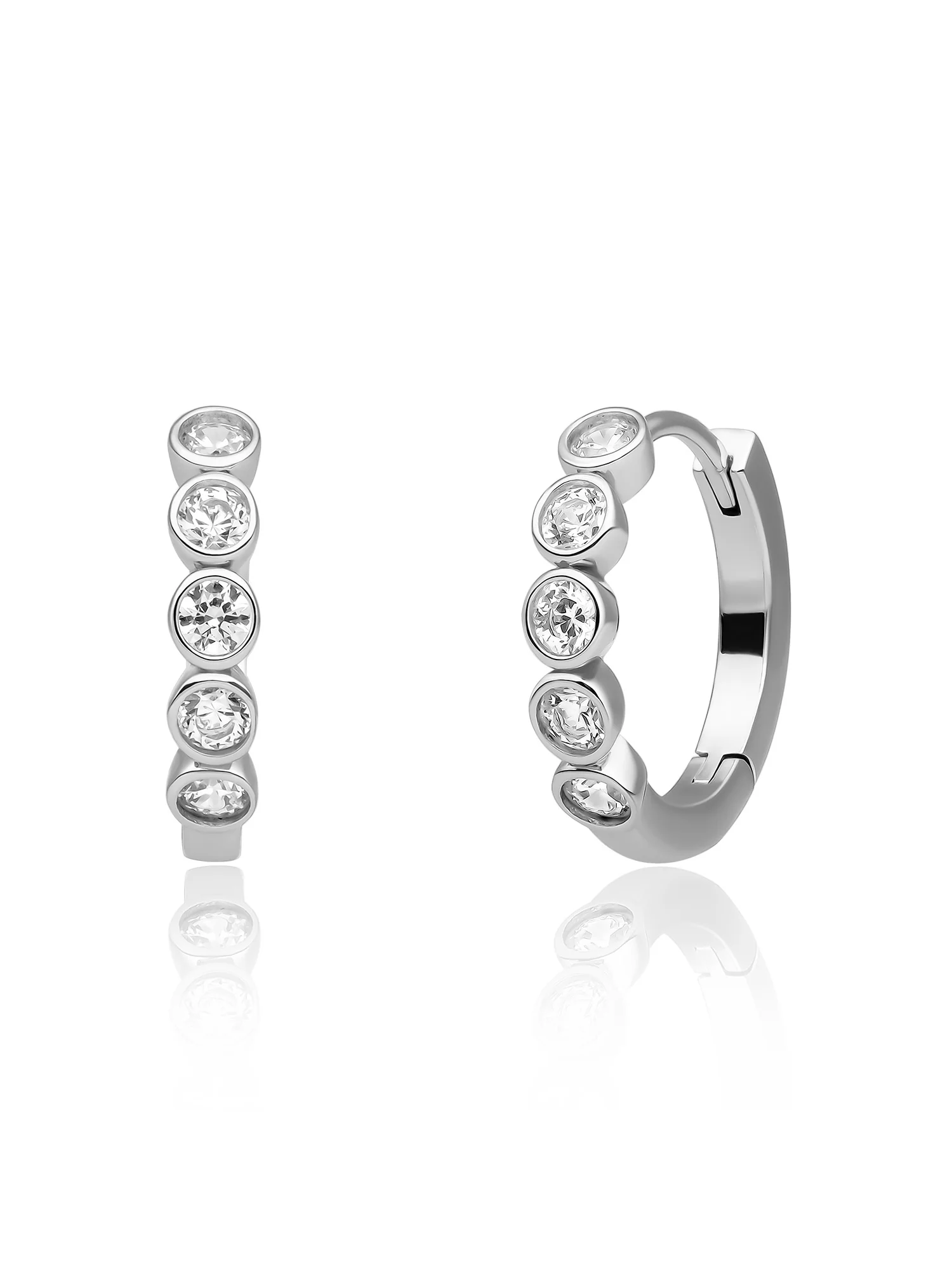 Tube Creolen Zirconia - Image 4