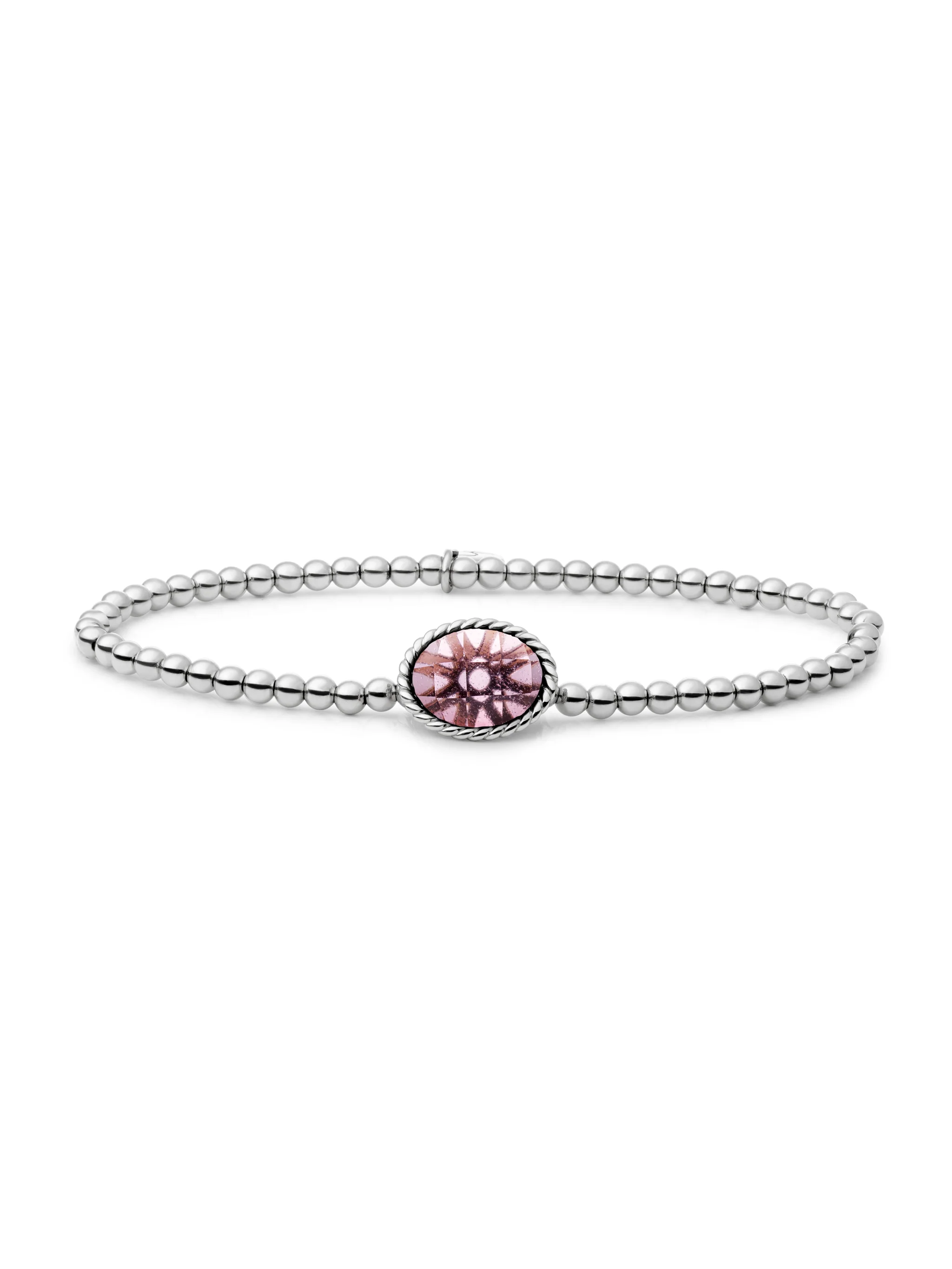 Twist Armband Aubergine Quartz - Image 2