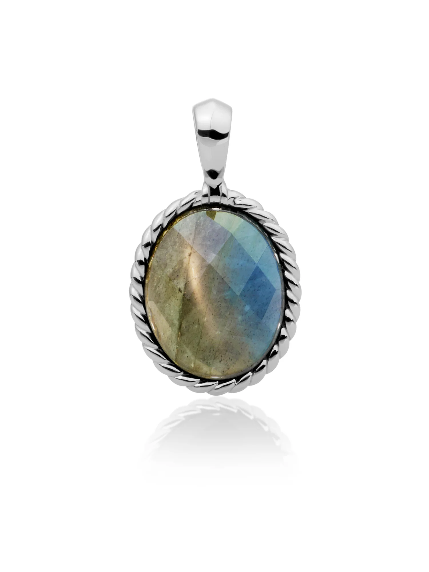 Twist Pendant Labradorite - Image 4