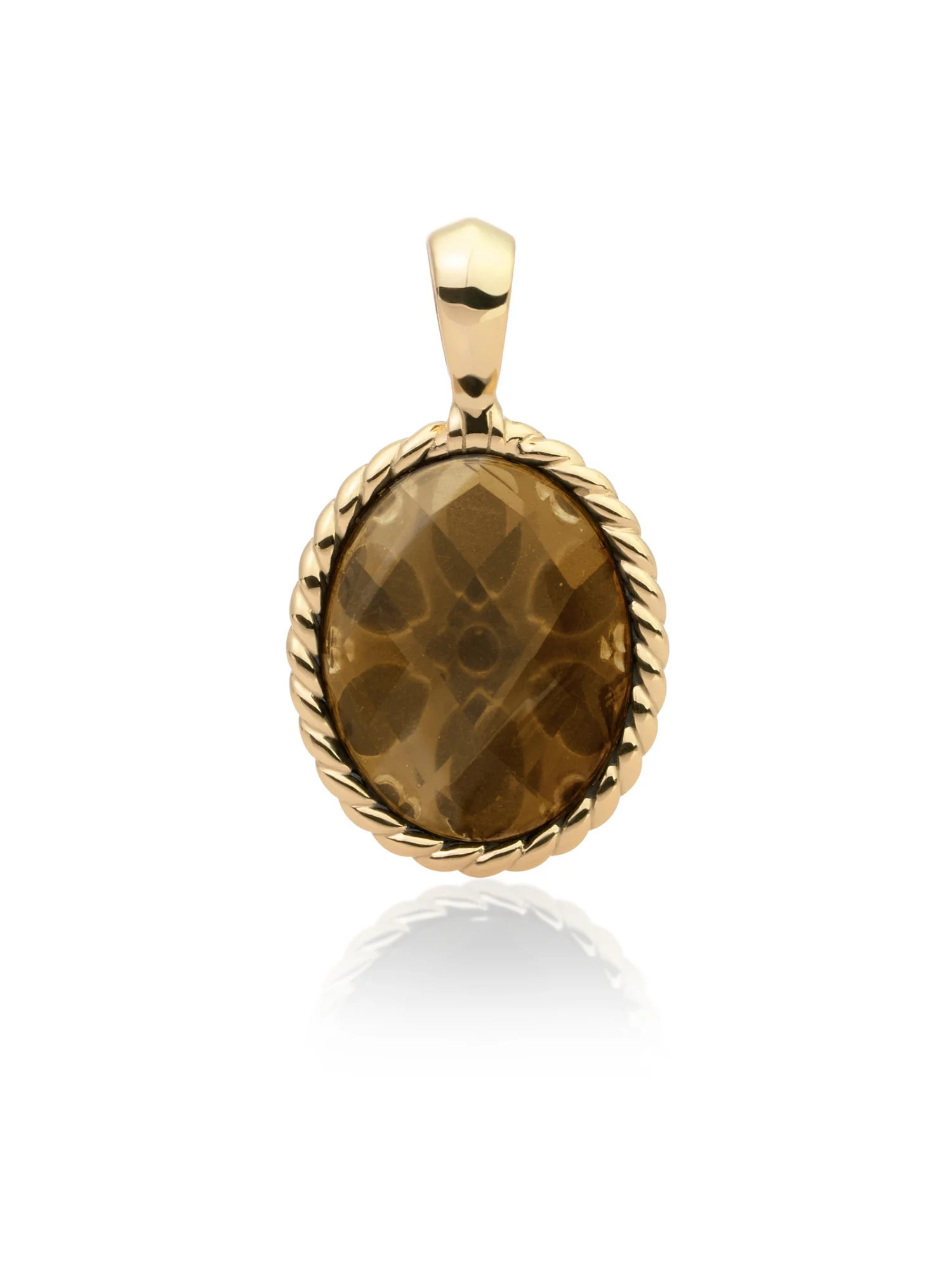 Twist Pendant Smoky Quartz