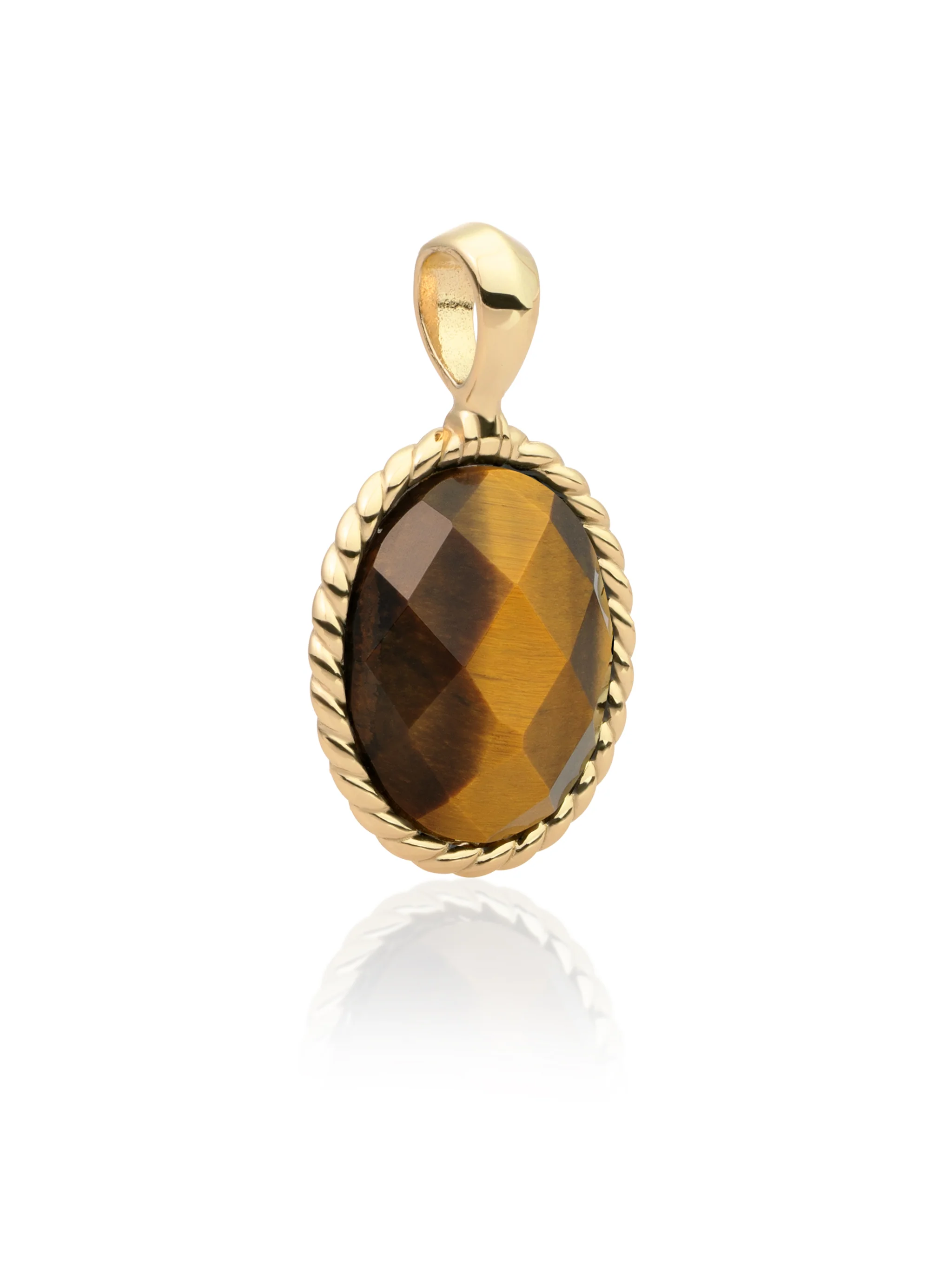 Twist Pendant Tiger Eye - Image 2