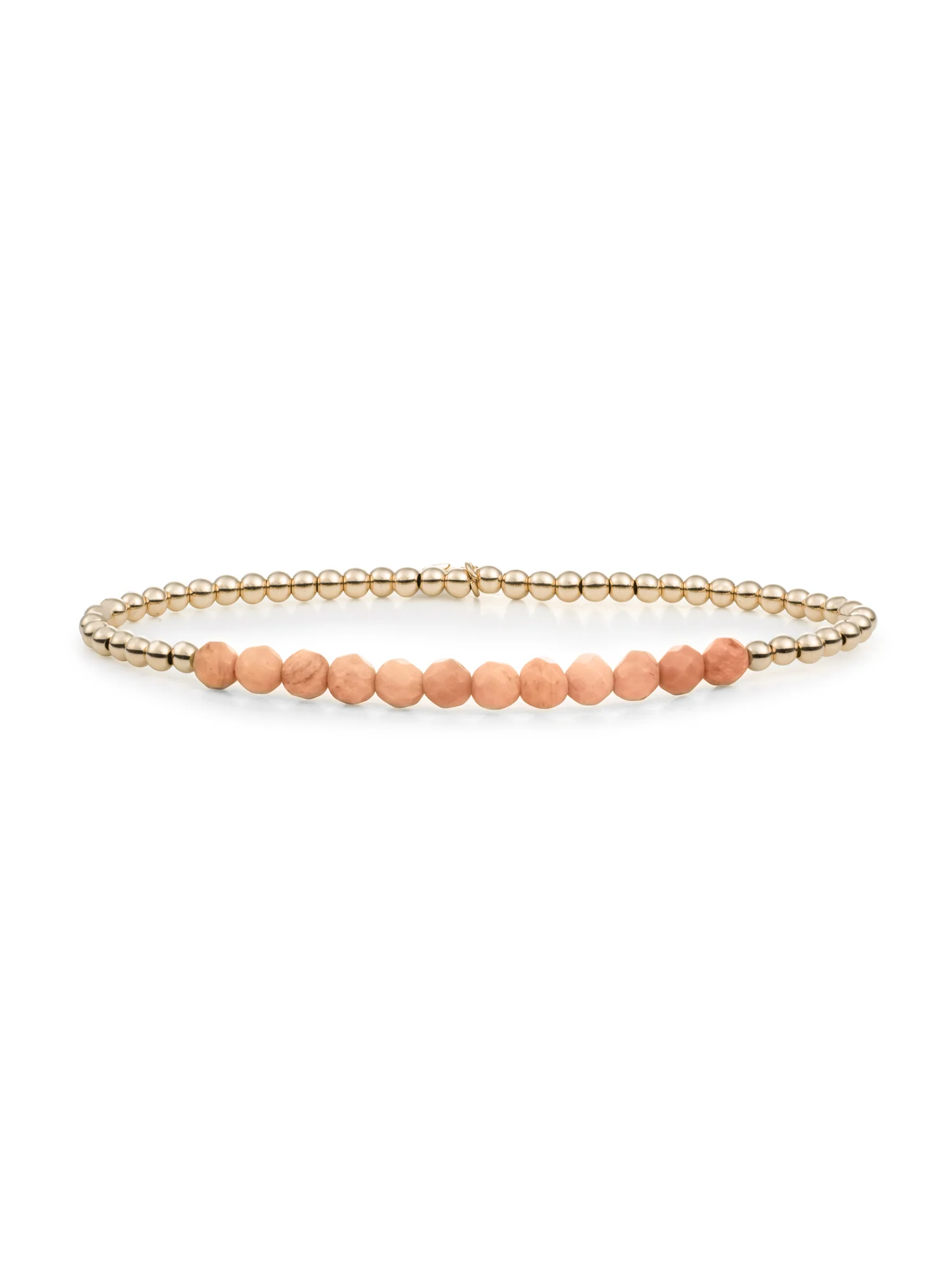 Universe Armband Peach Rhodonite